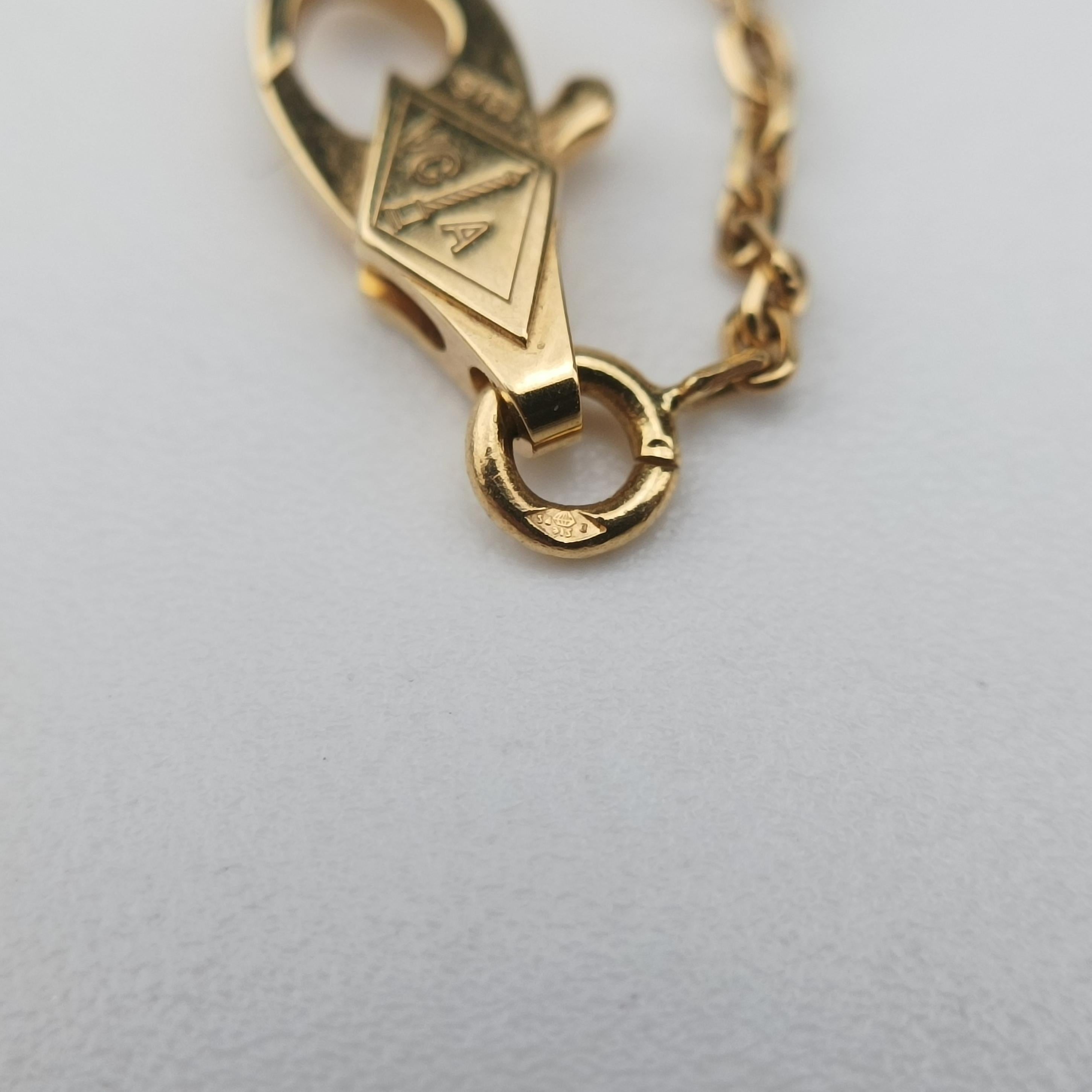 Sweet Alhambra Golden×White AU750 ARF69100 JD060007スイート アルハンブラ ゴールド×ホワイト AU750 ARF69100 JD060007