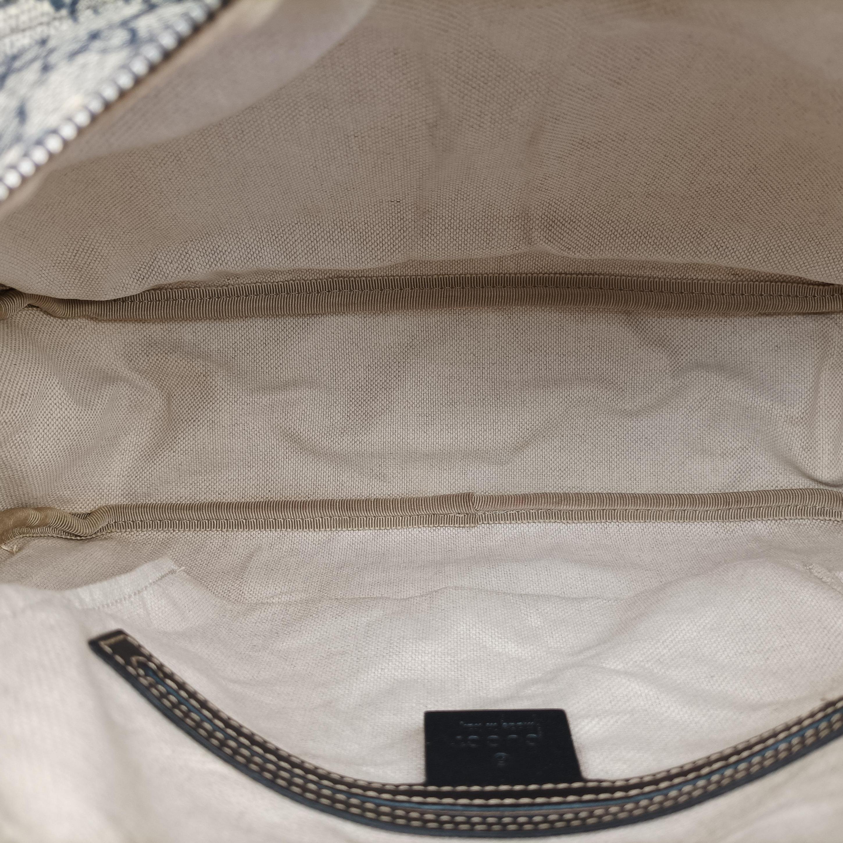 GG Supreme messenger Beige × Navy PVC coated canvas 246881 I015579559GGスプリーム メッセンジャー ベージュ×ネイビー PVCコーティングキャンバス 246881 I015579559