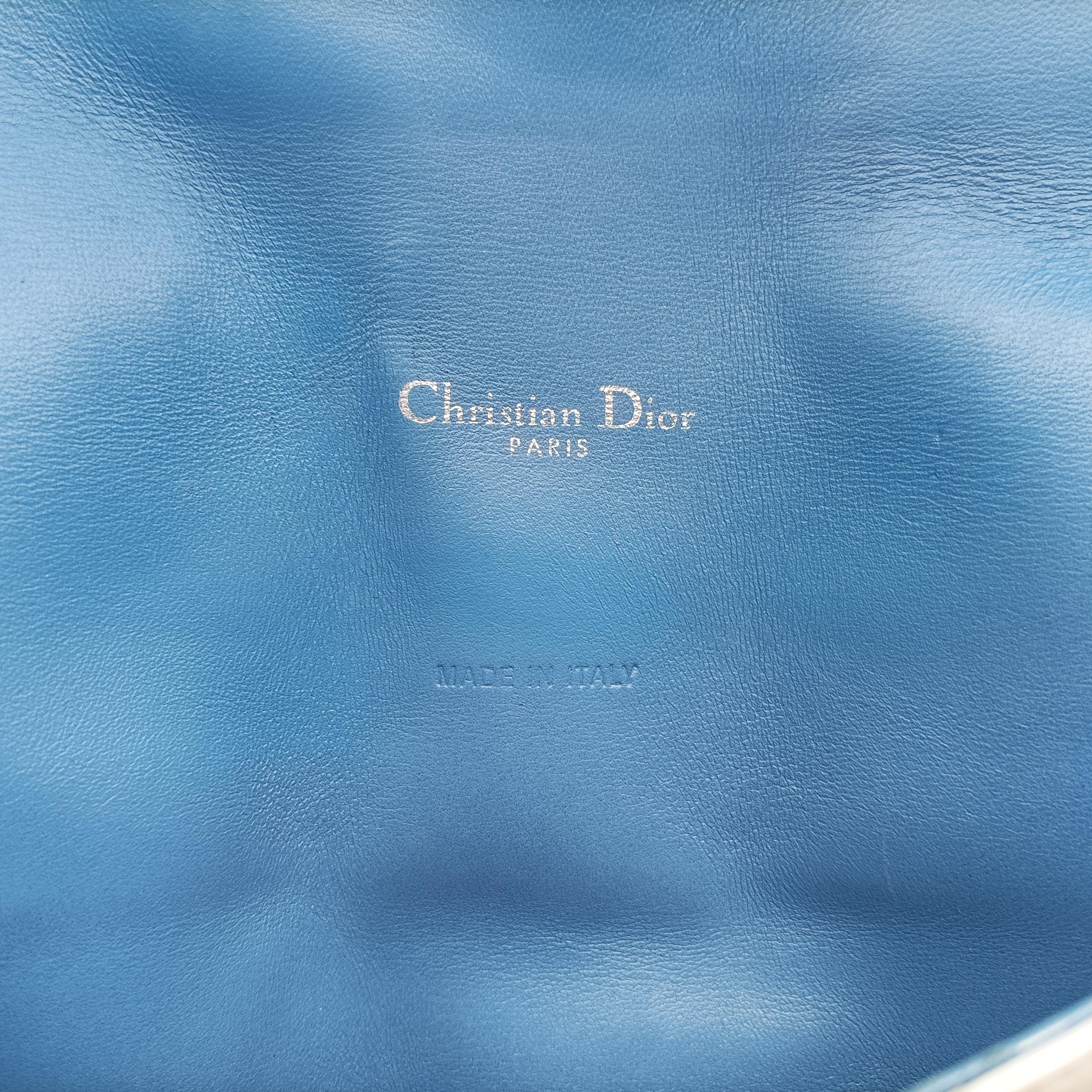 Miss Dior Canage Blue lambskin 12-MA-1121ミスディオール カナージュ ブルー ラムスキン 12-MA-1121