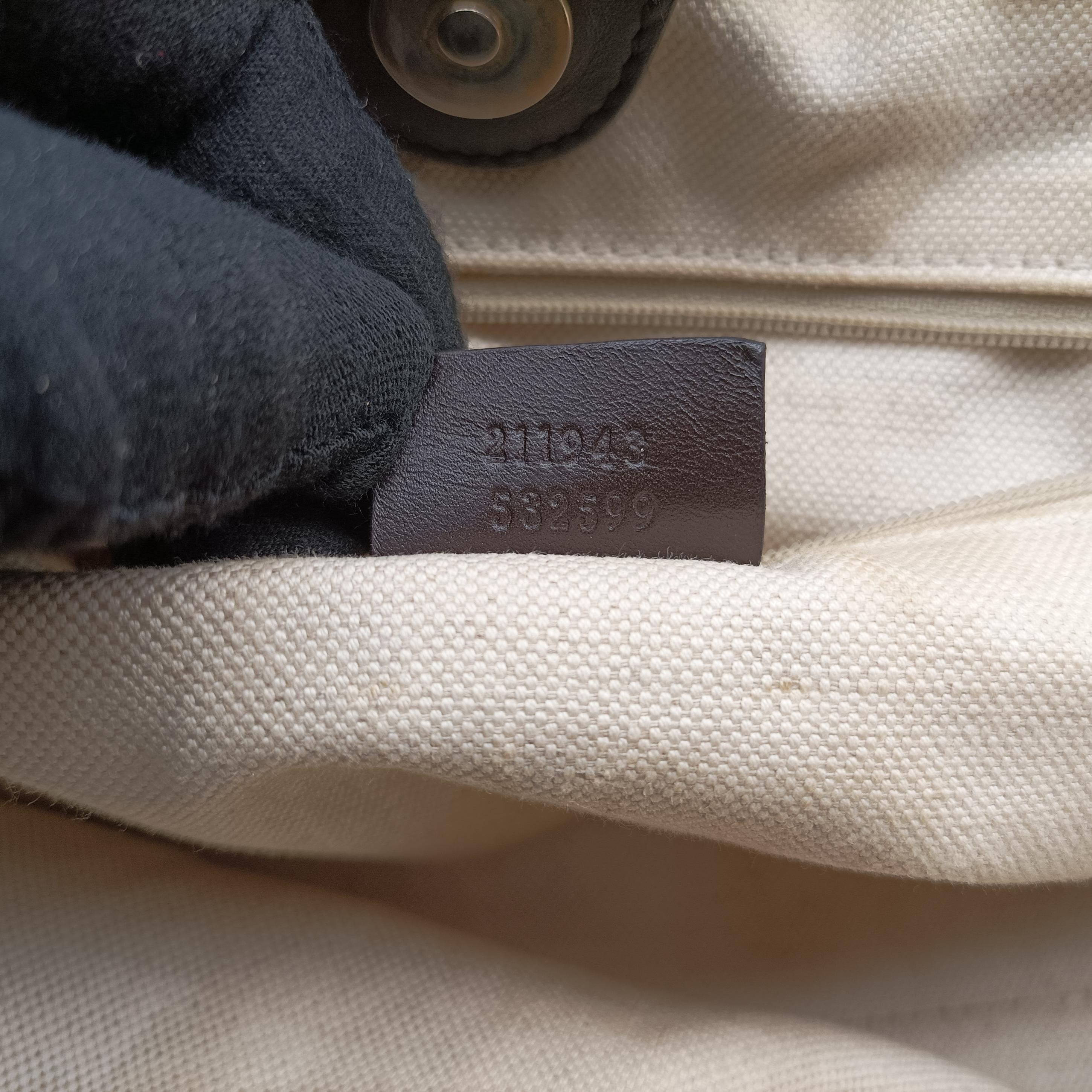 Sukey Brown canvas×leather 211943 H012668308スーキー ブラウン キャンバス×レザー 211943 H012668308