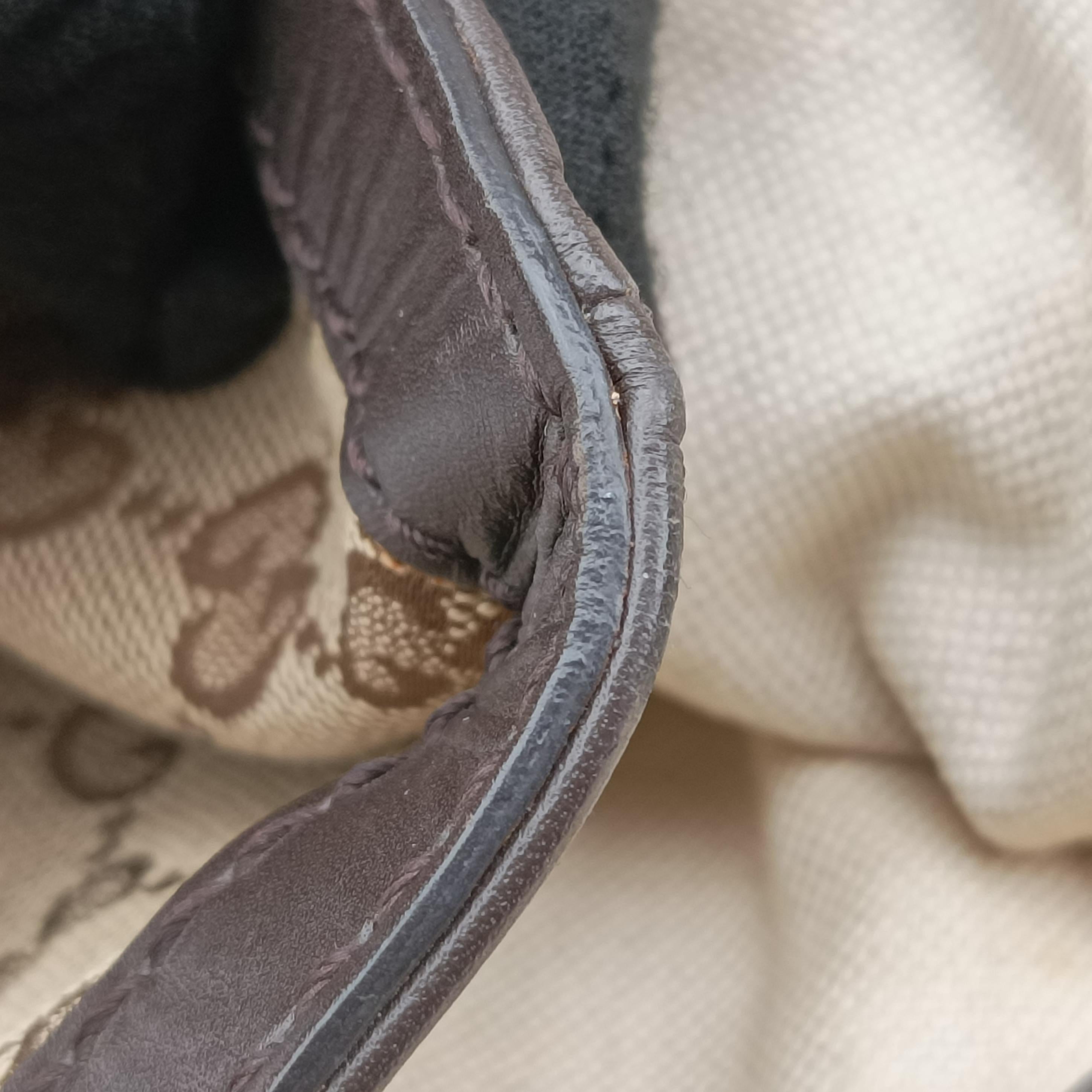 Sukey Brown canvas×leather 211943 H012668308スーキー ブラウン キャンバス×レザー 211943 H012668308