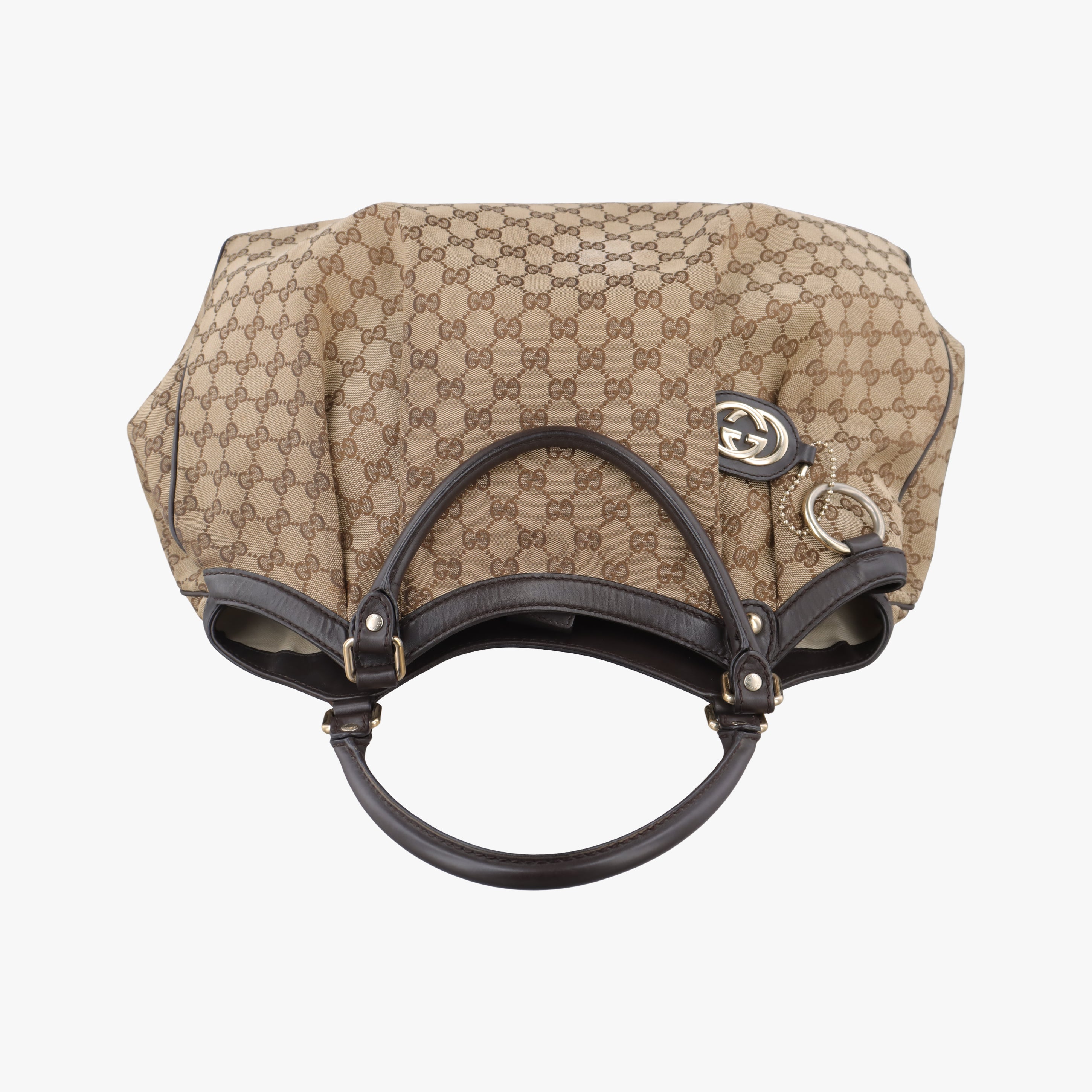 Sukey Brown canvas×leather 211943 H012668308スーキー ブラウン キャンバス×レザー 211943 H012668308