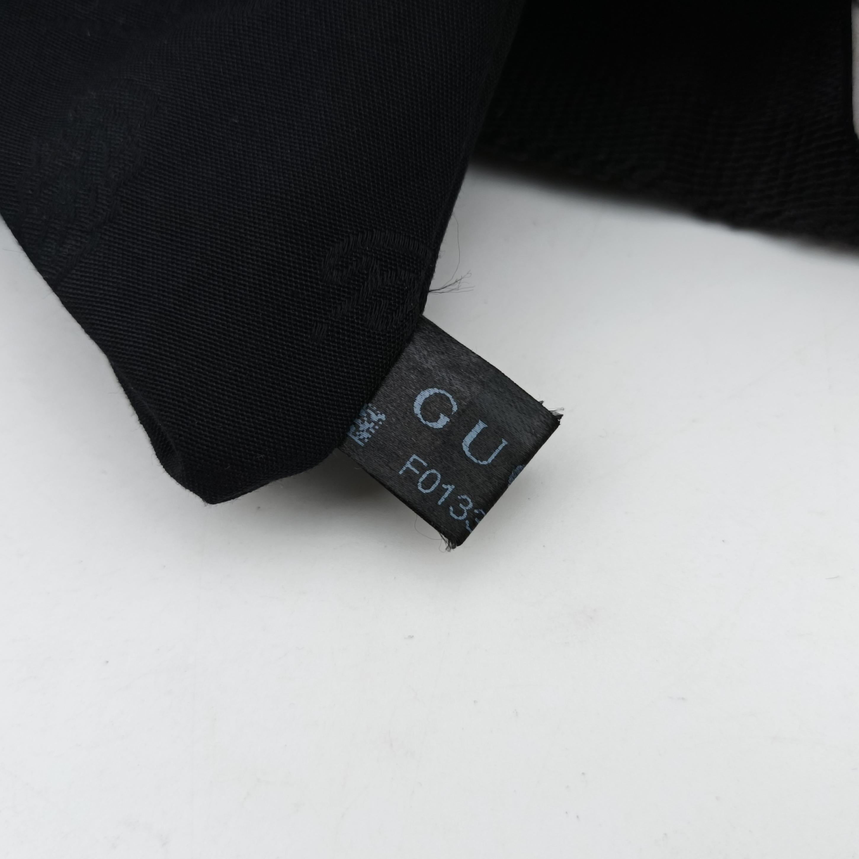 GG Imprime messenger Black PVC coated canvas 201446 F013301893インプリメ メッセンジャー ブラック PVCコーティングキャンバス 201446 F013301893