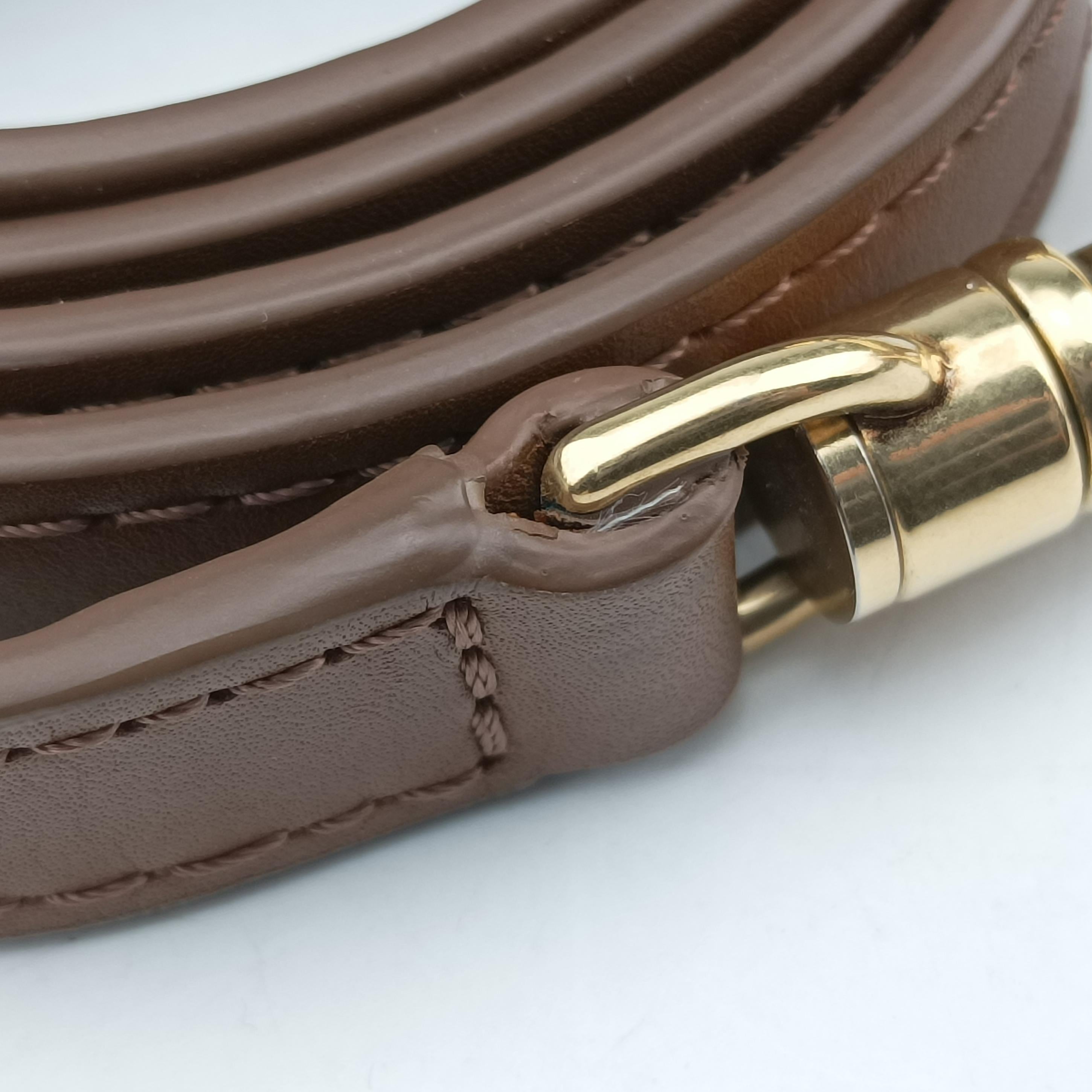 luggage nano shopper Brown×white×black Leather W-SA-0162 W-MM-0182ラゲージナノショッパー ブラウン×ホワイト×ブラック レザー W-SA-0162 W-MM-0182