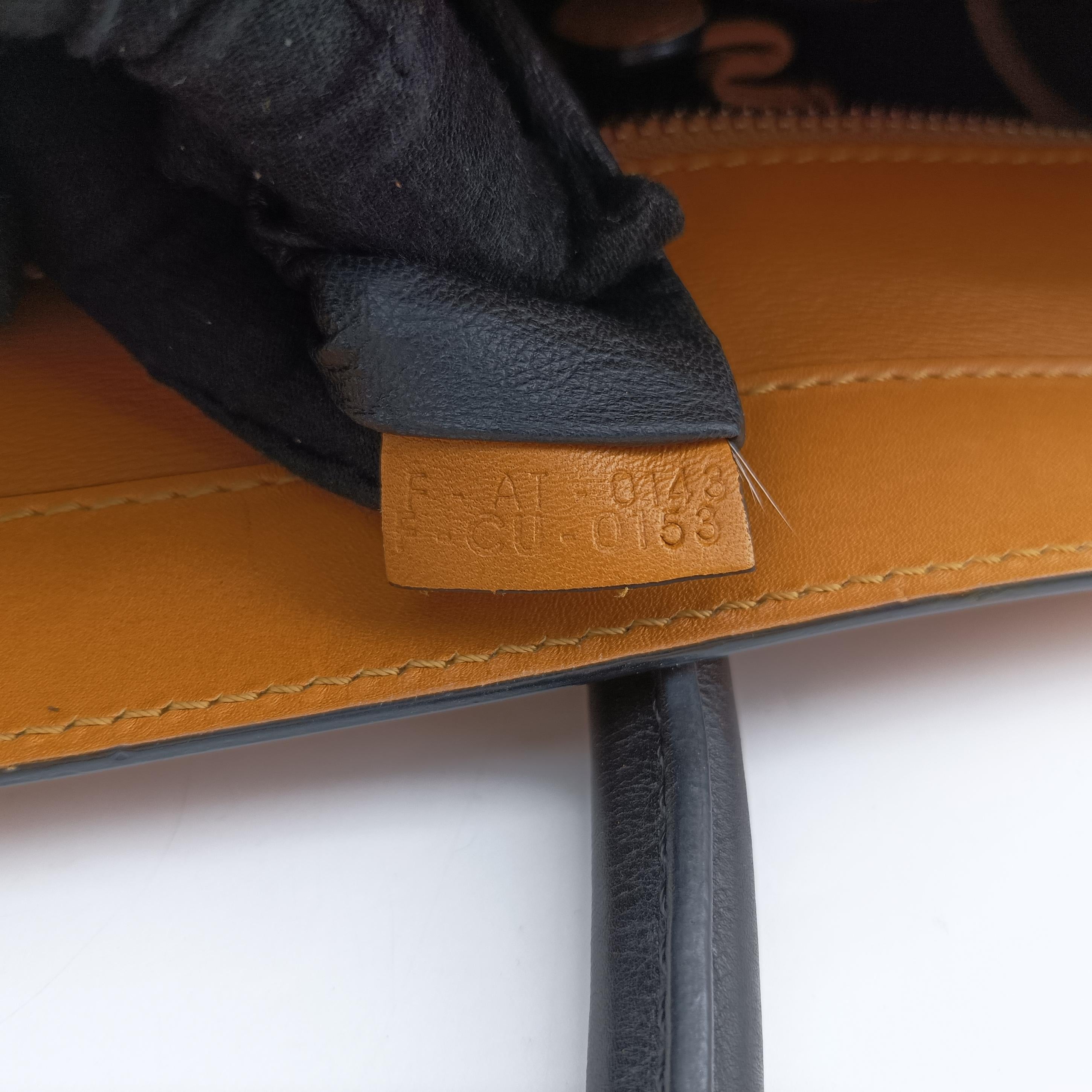 Luggage Mini Shopper Yellow×black Leather F-AT-0143 F-CU-0153ラゲージミニショッパー イエロー×ブラック レザー F-AT-0143 F-CU-0153