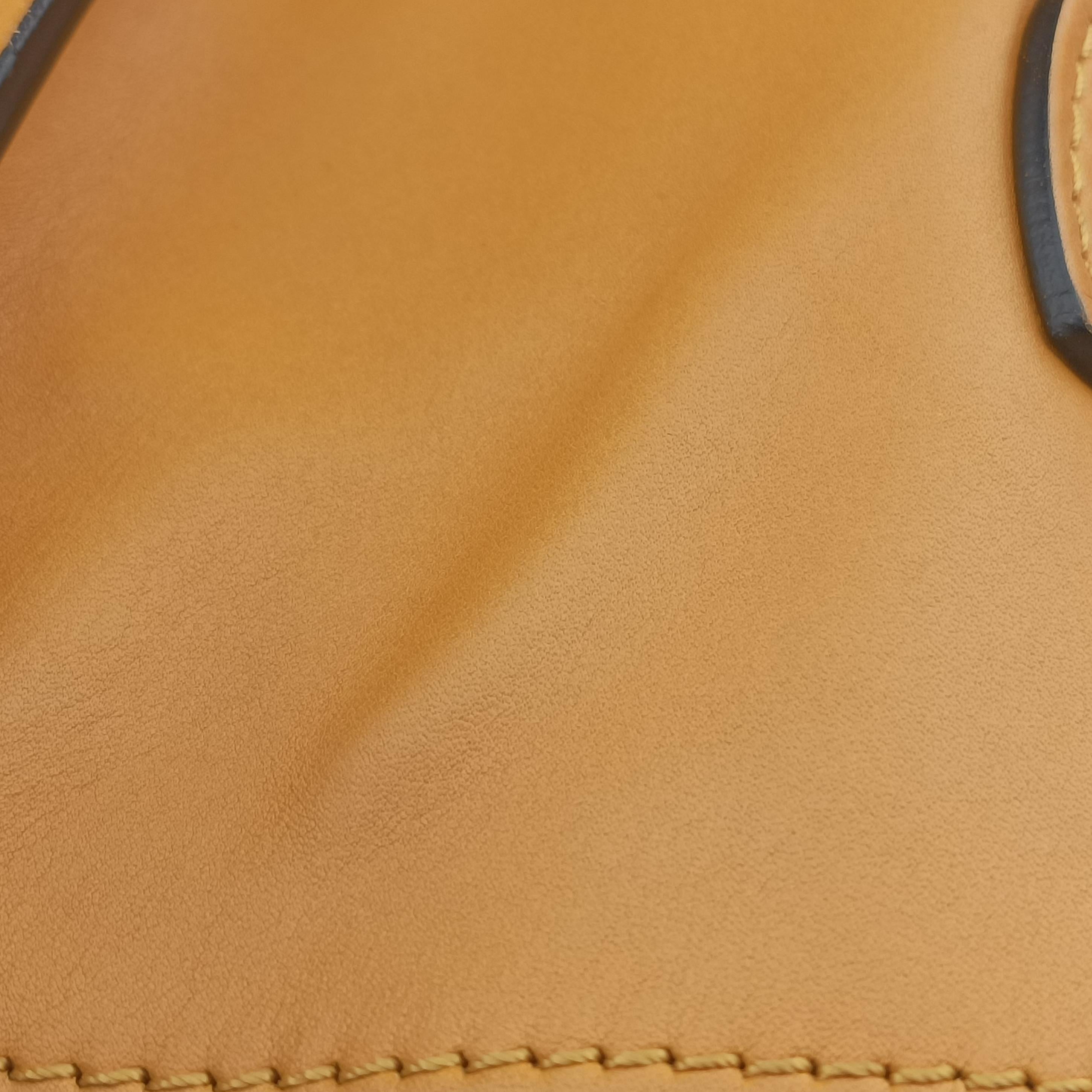 Luggage Mini Shopper Yellow×black Leather F-AT-0143 F-CU-0153ラゲージミニショッパー イエロー×ブラック レザー F-AT-0143 F-CU-0153