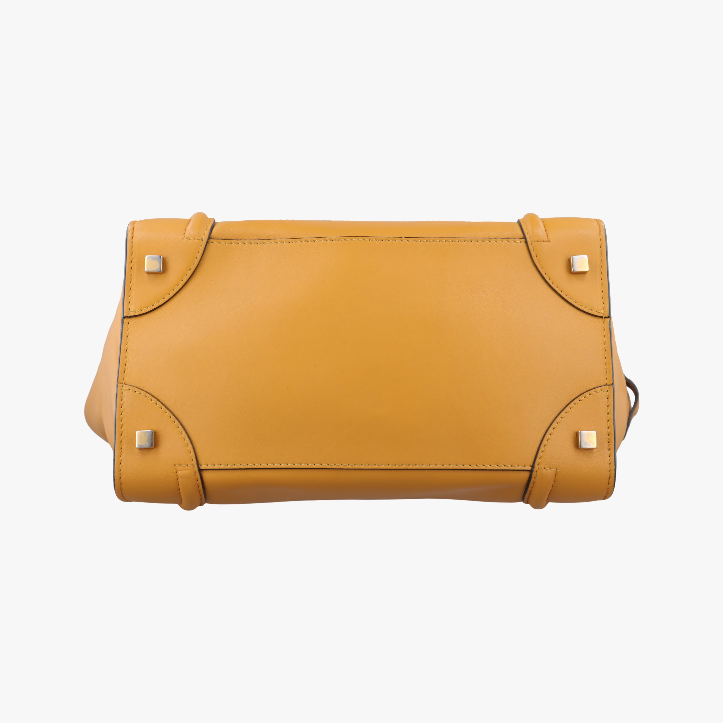 Luggage Mini Shopper Yellow×black Leather F-AT-0143 F-CU-0153ラゲージミニショッパー イエロー×ブラック レザー F-AT-0143 F-CU-0153