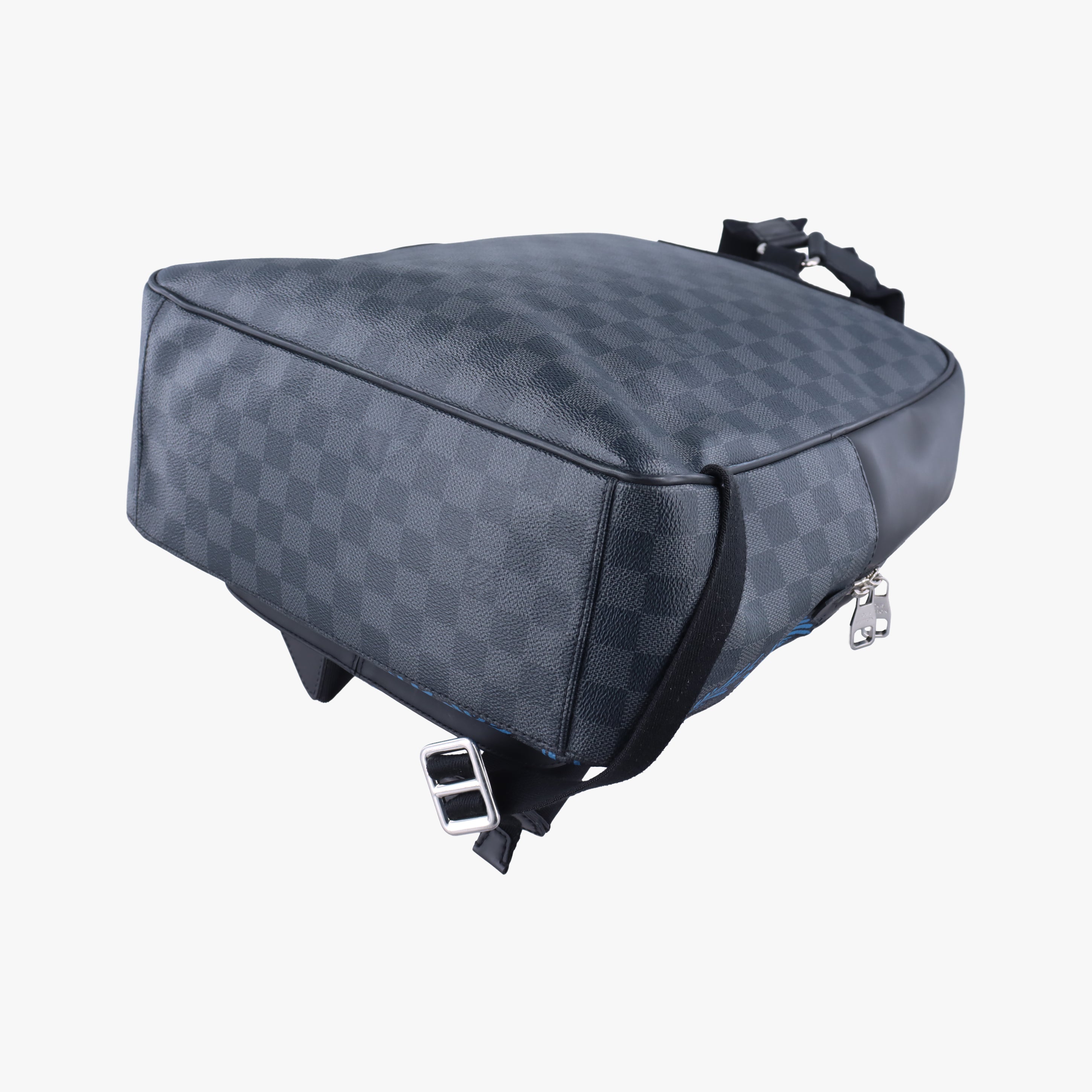 Josh Christopher Nemeth Rope Pattern blue×multicolor Damier Graphite N41712 TJ3166ジョッシュ クリストファー ネメス ロープパターン ブルー×マルチカラー ダミエ グラフィット N41712 TJ3166