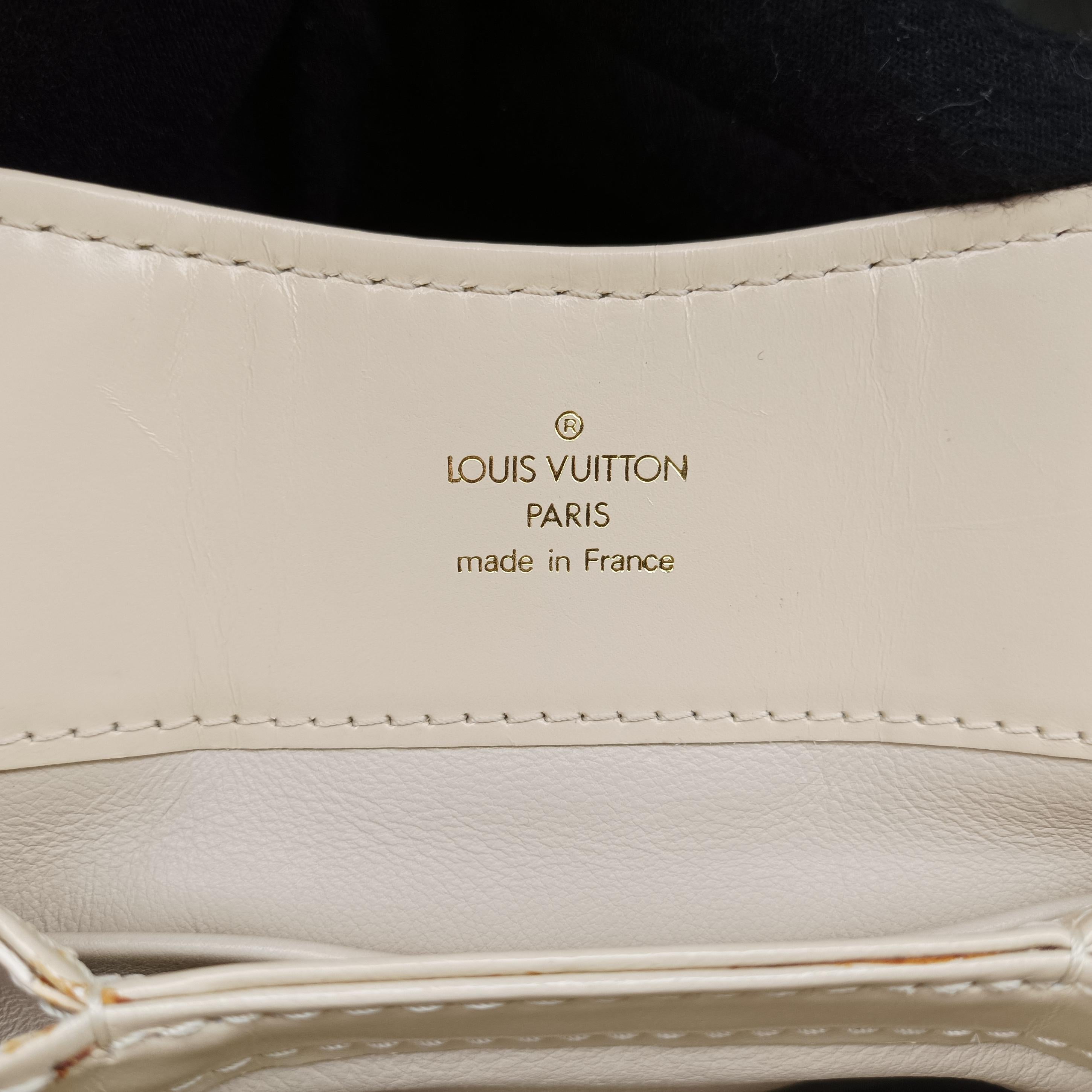 Mini Linda Ivory x Multicolor Cotton x Velvet x Leather M95207 TH0046ミニリンダ アイボリー×マルチカラー コットン×ベロア×レザー M95207 TH0046