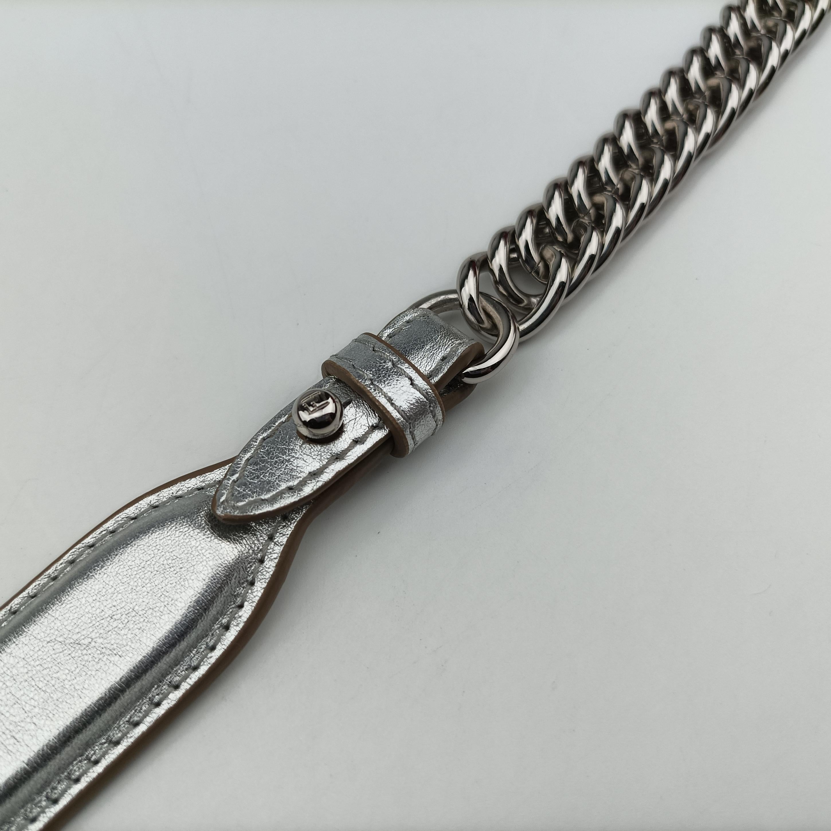 studded Kan I Silver Leather 8M0381 8M0381.OZ8 188.0189スタッズ キャナイ シルバー レザー 8M0381 8M0381.OZ8 188.0189