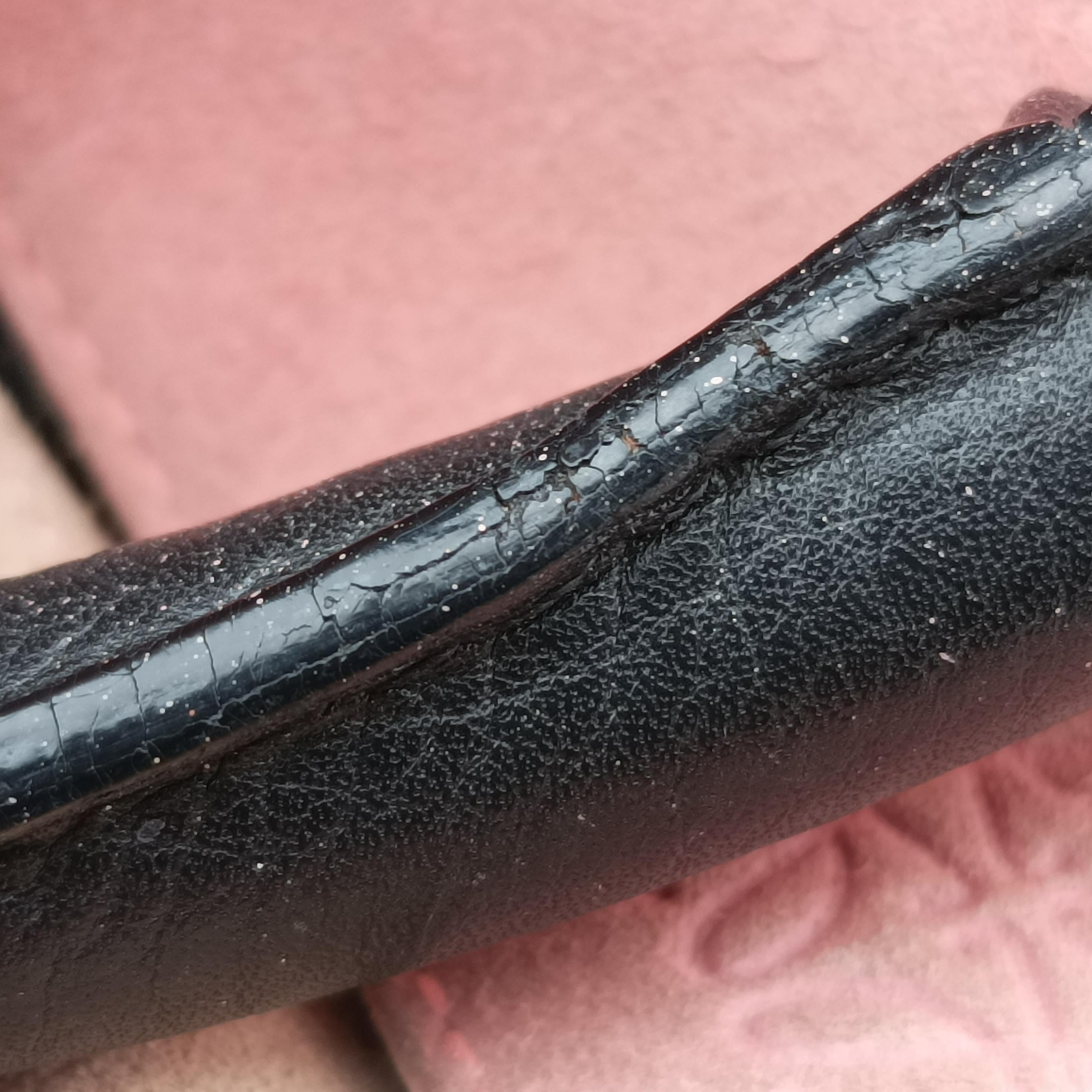 Puzzle medium Pink Leather×Suede 05 15 08パズル ミディアム ピンク レザー×スエード 05 15 08