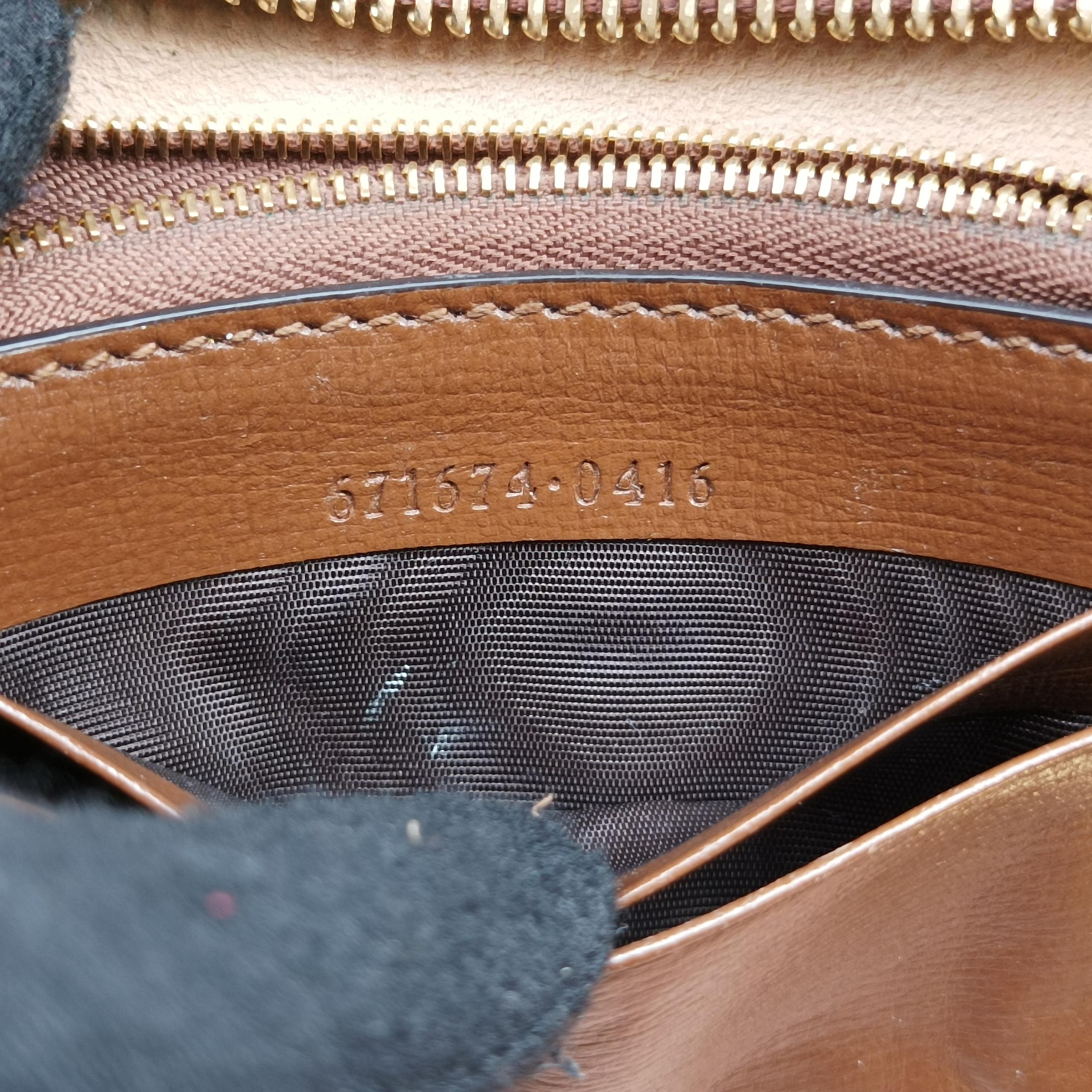 Interlocking G Brown PVC coated canvas 671674 インターロッキングG ブラウン PVCコーティングキャンバス 671674