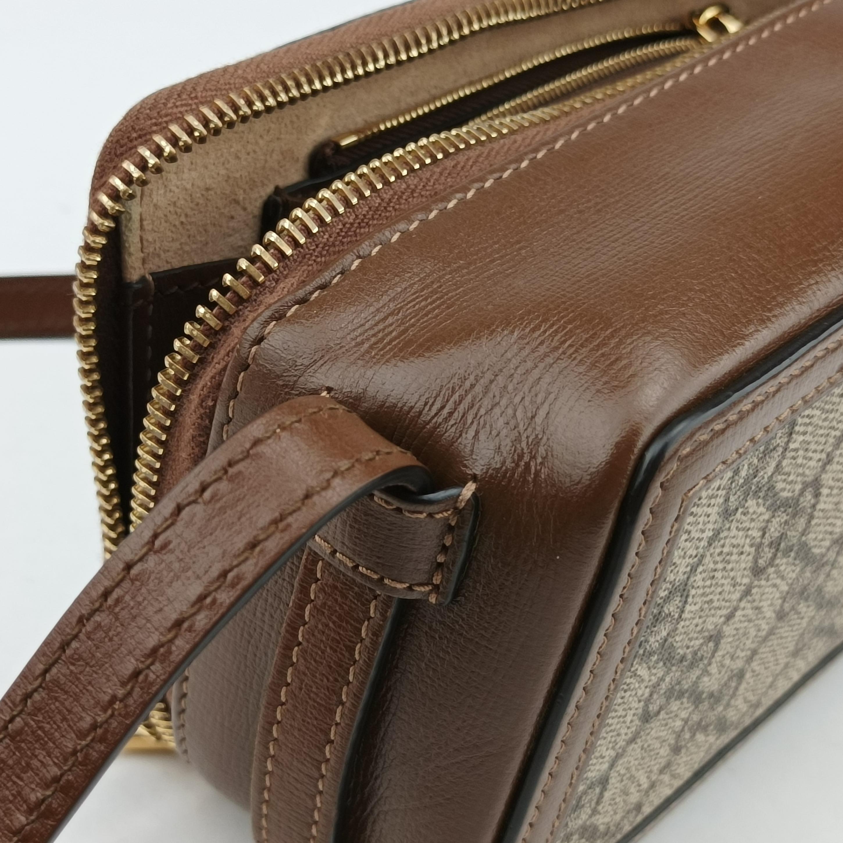 Interlocking G Brown PVC coated canvas 671674 インターロッキングG ブラウン PVCコーティングキャンバス 671674