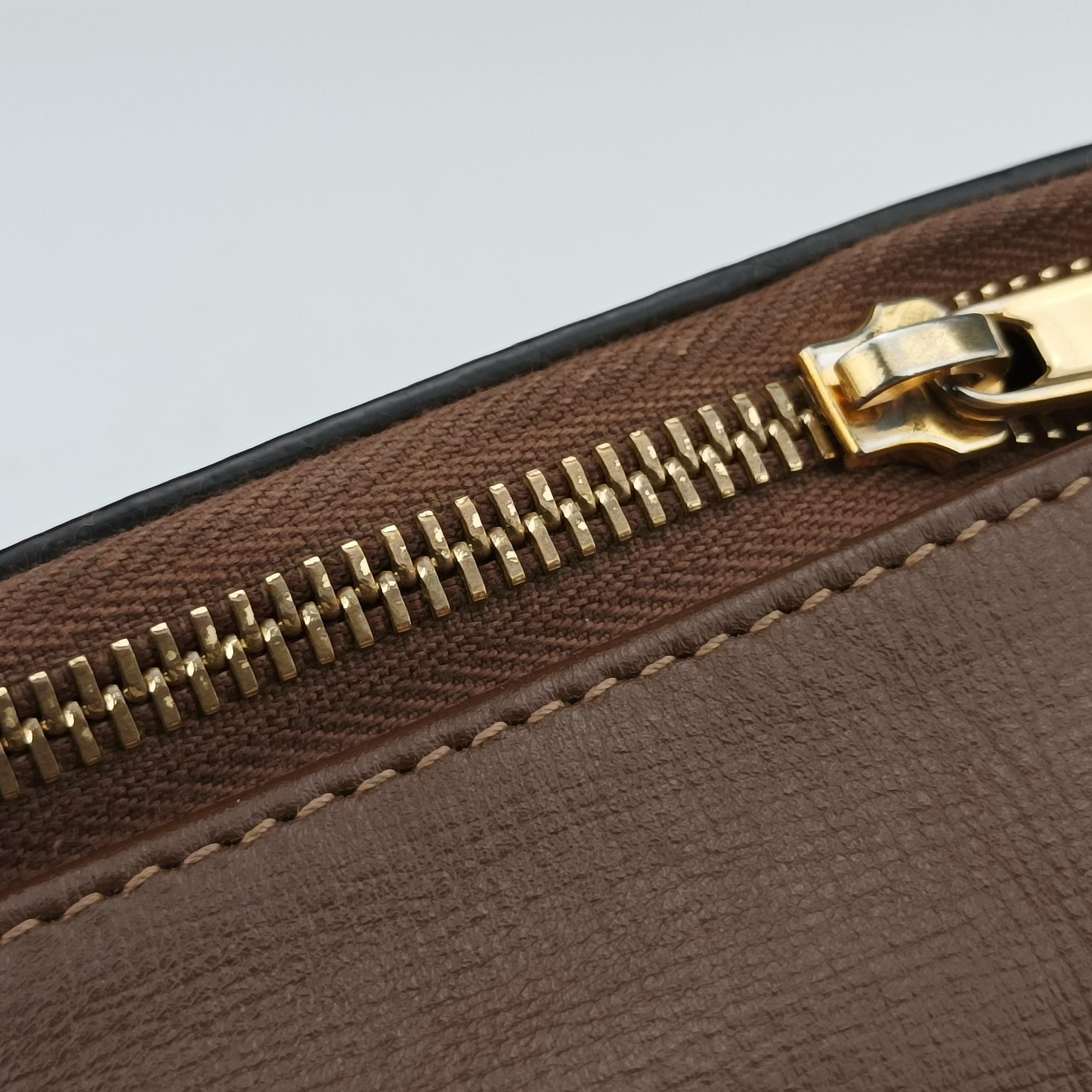 Interlocking G Brown PVC coated canvas 671674 インターロッキングG ブラウン PVCコーティングキャンバス 671674