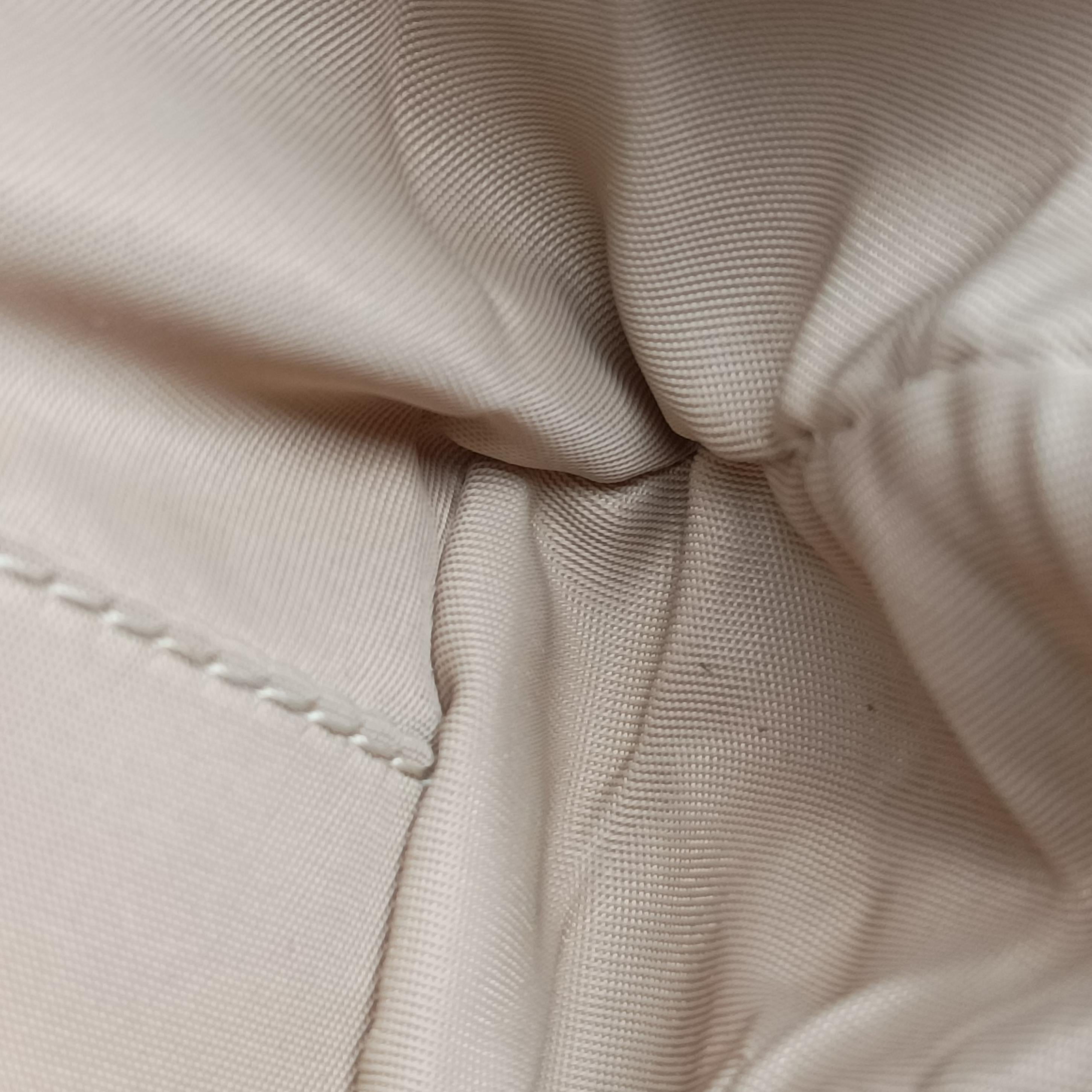 Oblique Romantique Trotter Beige x White PVC coated canvas 04-BO-0065オブリークロマンティークトロッター ベージュ×ホワイト PVCコーティングキャンバス 04-BO-0065