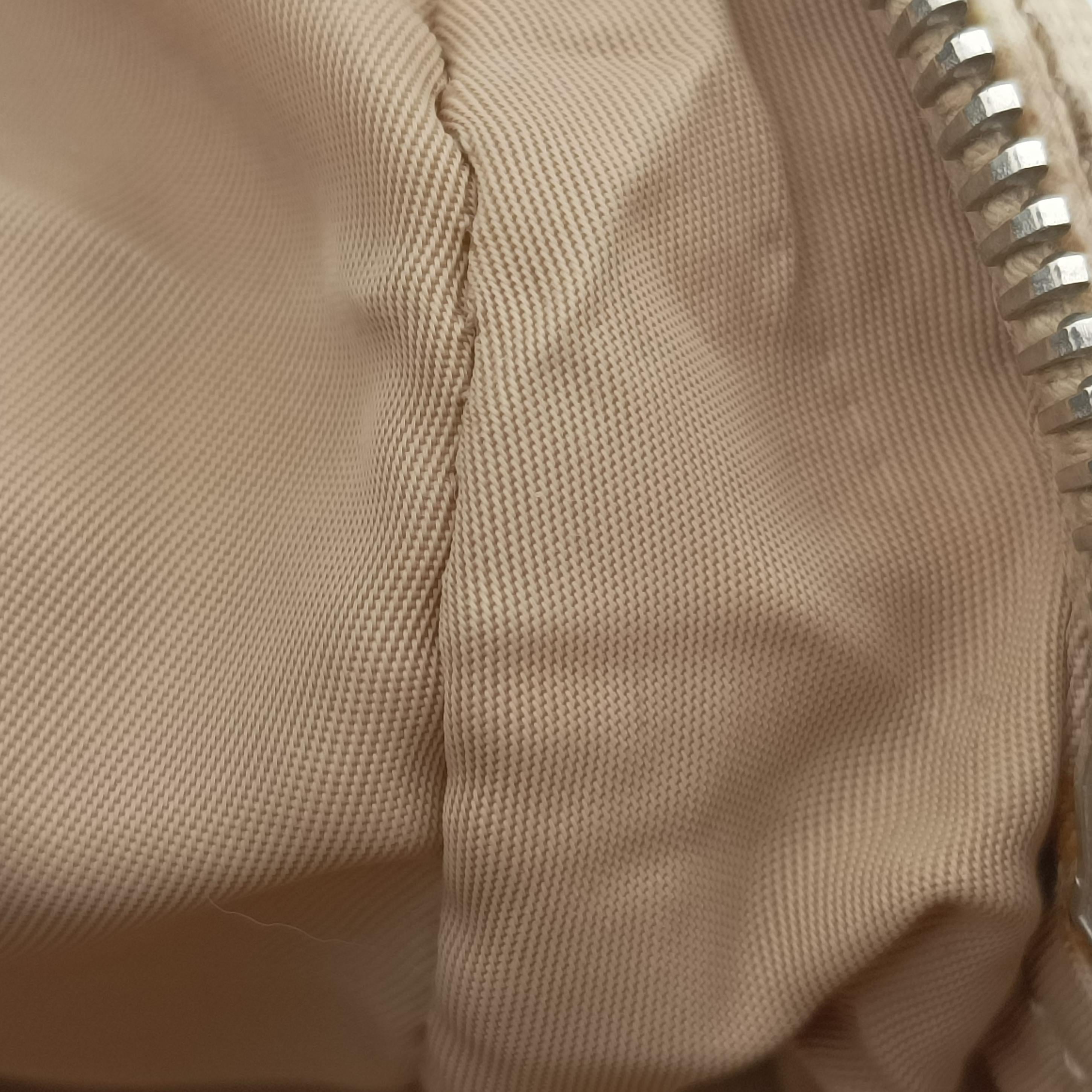 Oblique Romantique Trotter Beige x White PVC coated canvas 04-BO-0065オブリークロマンティークトロッター ベージュ×ホワイト PVCコーティングキャンバス 04-BO-0065