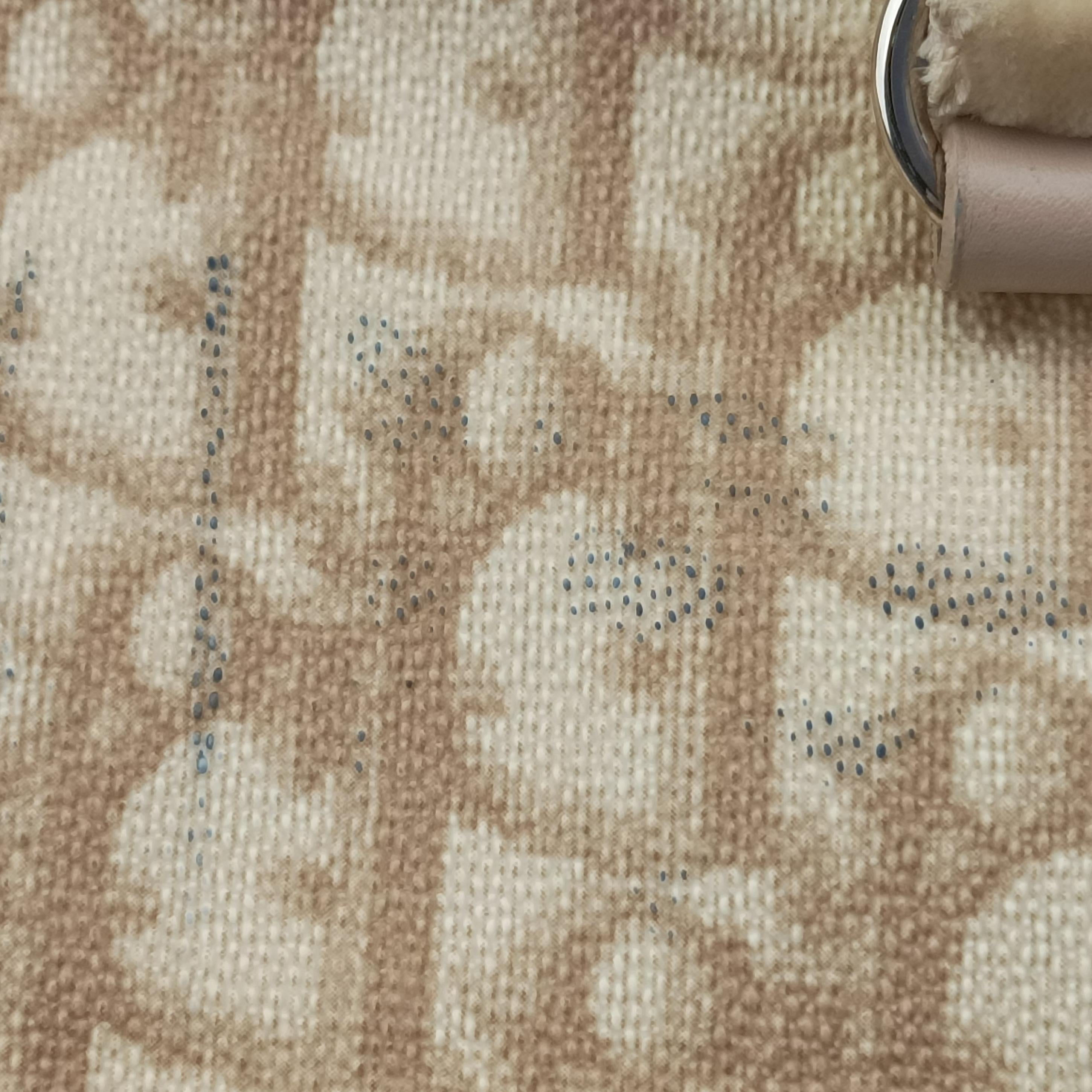 Oblique Romantique Trotter Beige x White PVC coated canvas 04-BO-0065オブリークロマンティークトロッター ベージュ×ホワイト PVCコーティングキャンバス 04-BO-0065