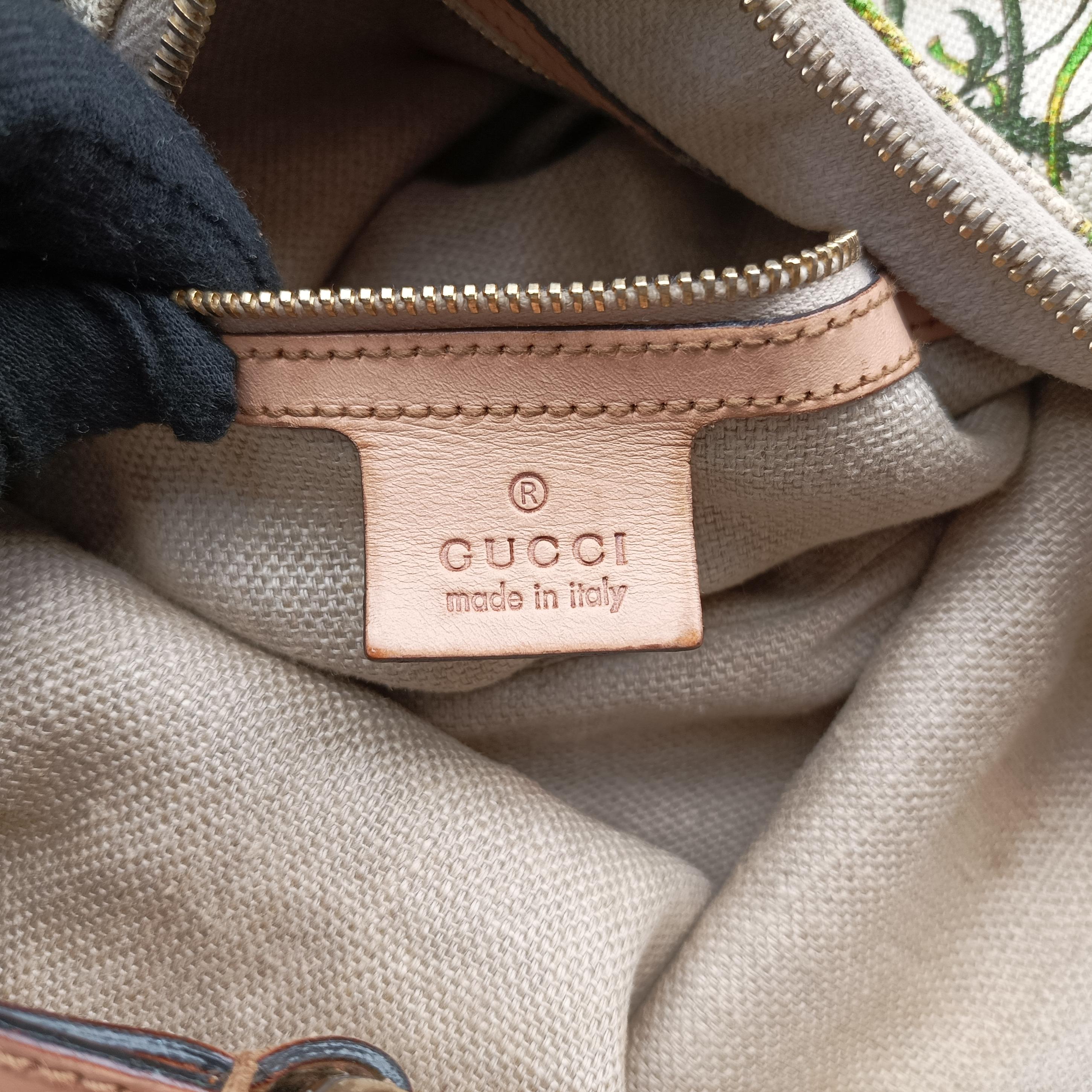 horsebit hobo White×Multicolour Canvas 115867 ホースビット ホワイト×マルチカラー キャンバス 115867