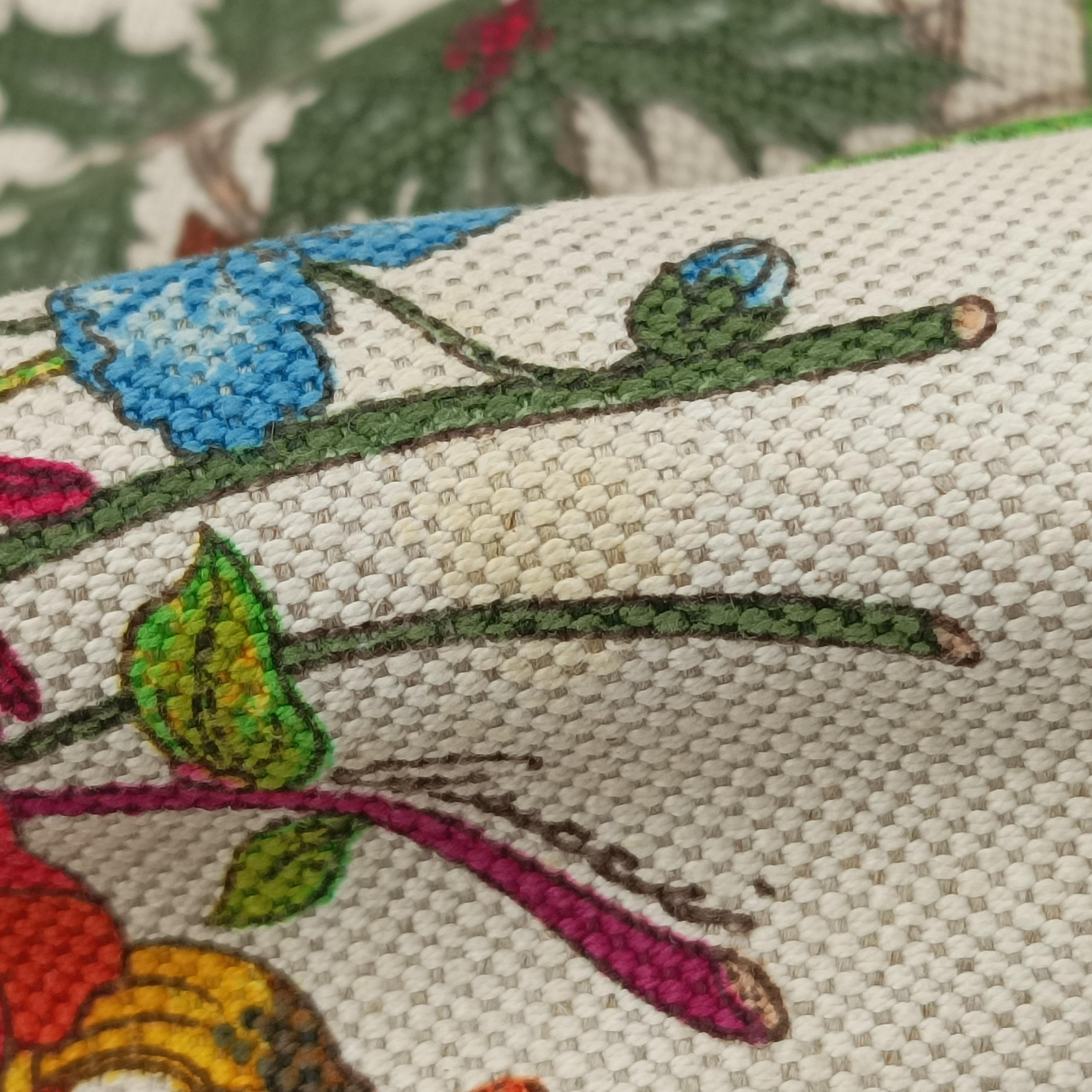 horsebit hobo White×Multicolour Canvas 115867 ホースビット ホワイト×マルチカラー キャンバス 115867