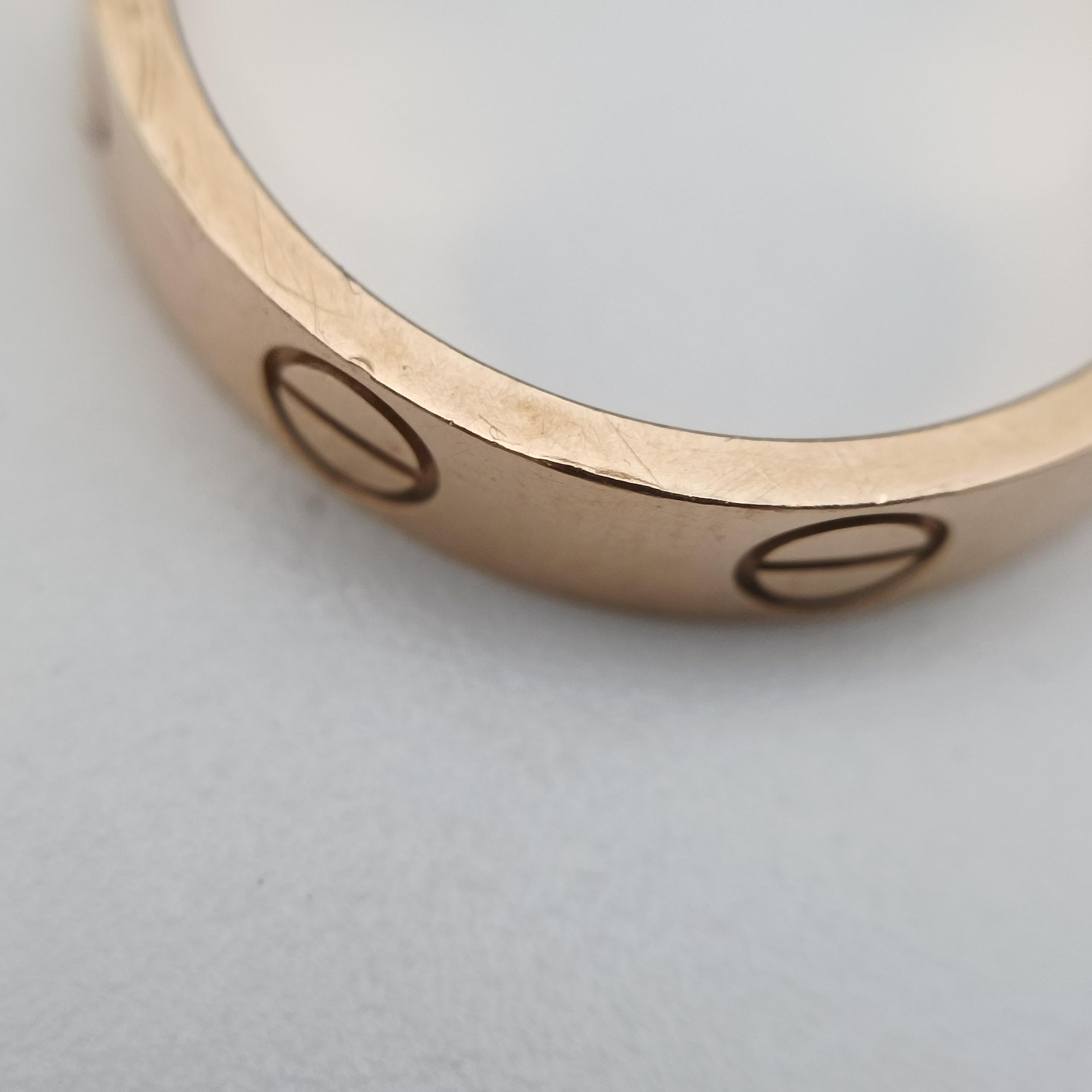 Mini Love Rose golden AU750 B4085249 TT4749ミニラブ ローズゴールド AU750 B4085249 TT4749