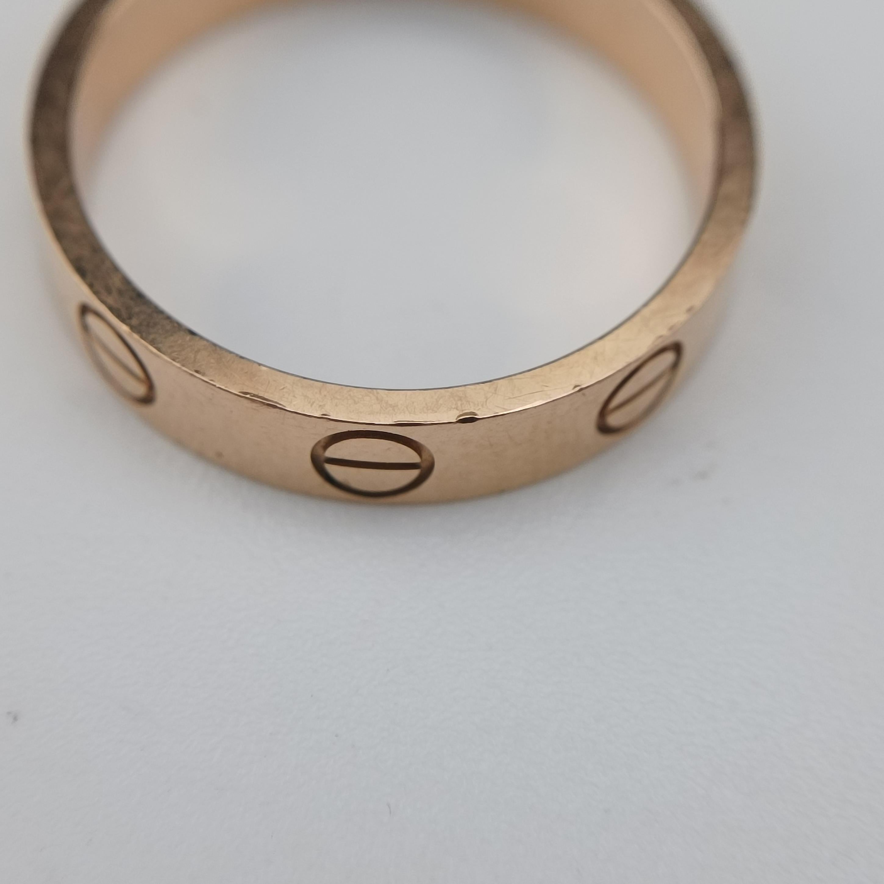 Mini Love Rose golden AU750 B4085249 TT4749ミニラブ ローズゴールド AU750 B4085249 TT4749