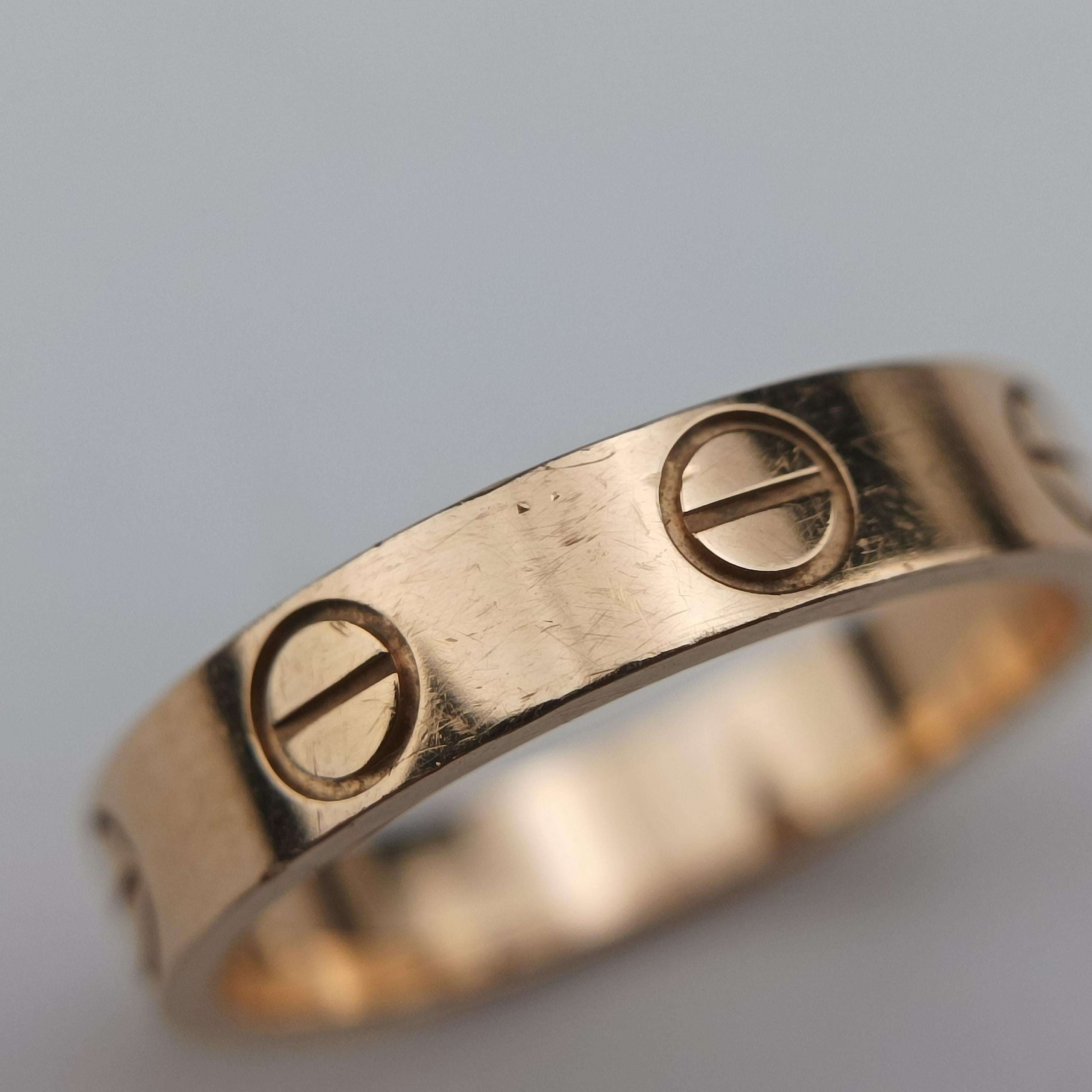 Mini Love Rose golden AU750 B4085249 TT4749ミニラブ ローズゴールド AU750 B4085249 TT4749