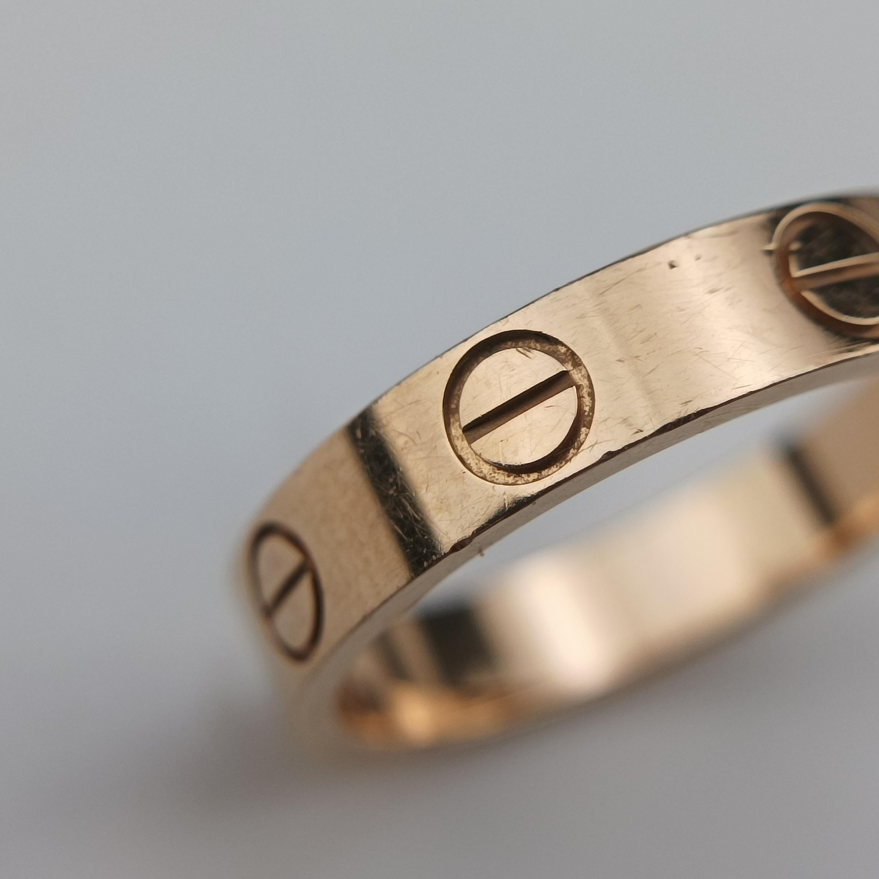 Mini Love Rose golden AU750 B4085249 TT4749ミニラブ ローズゴールド AU750 B4085249 TT4749