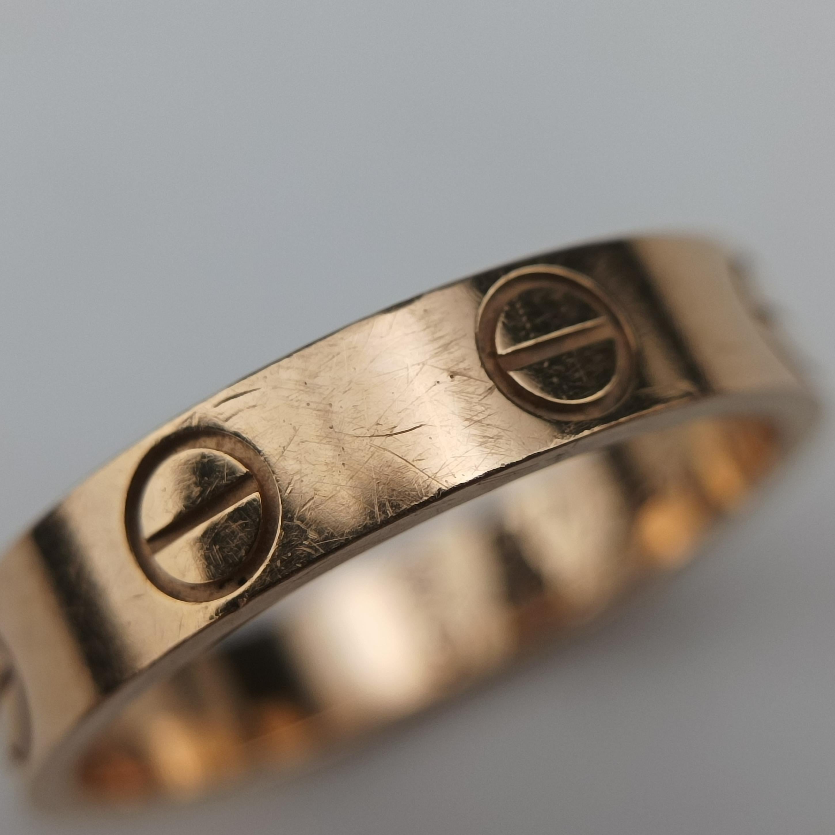 Mini Love Rose golden AU750 B4085249 TT4749ミニラブ ローズゴールド AU750 B4085249 TT4749