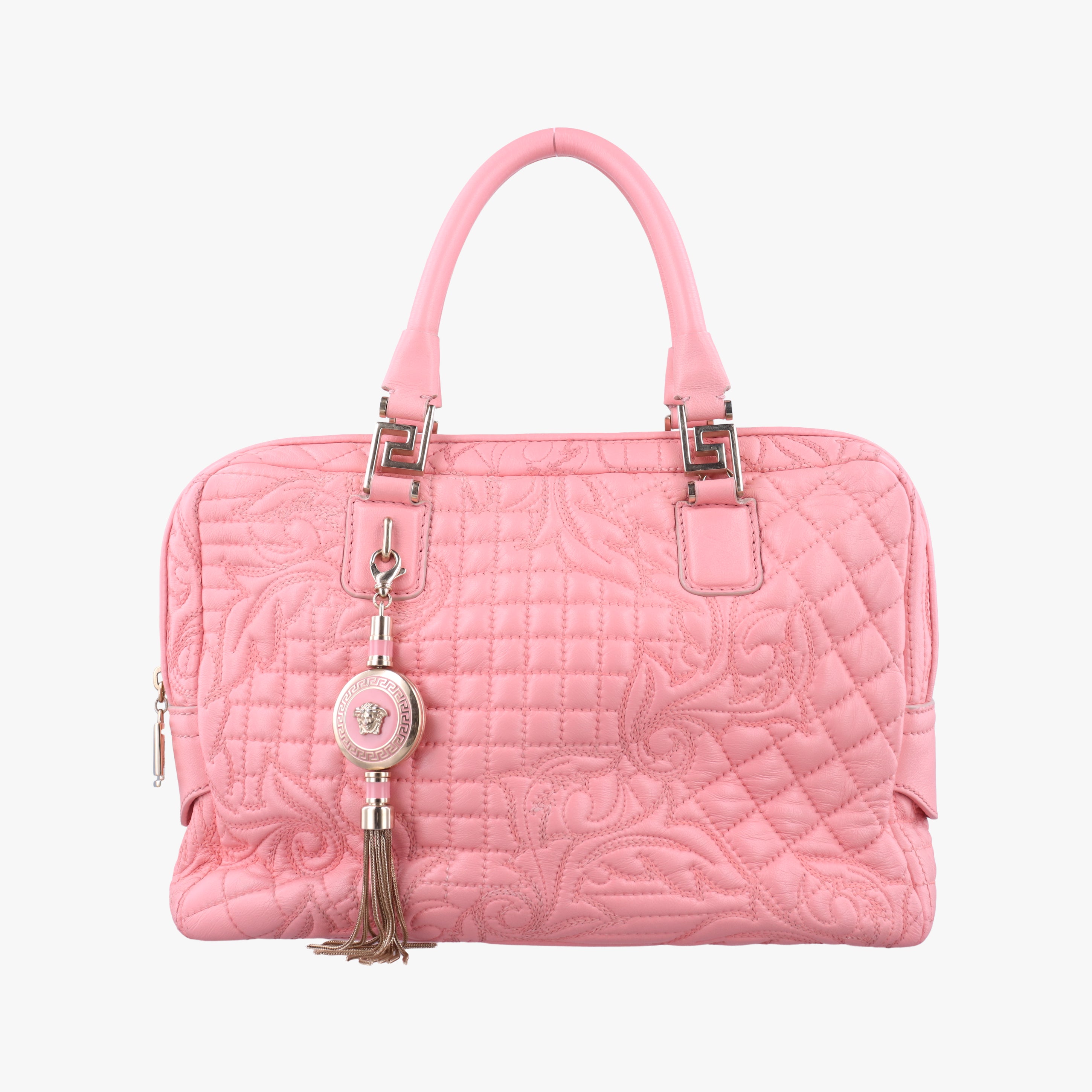 Medusa Demetra Vanitas Satchel Pink Leather メデューサ デメテル バニティ サッチェル ピンク レザー