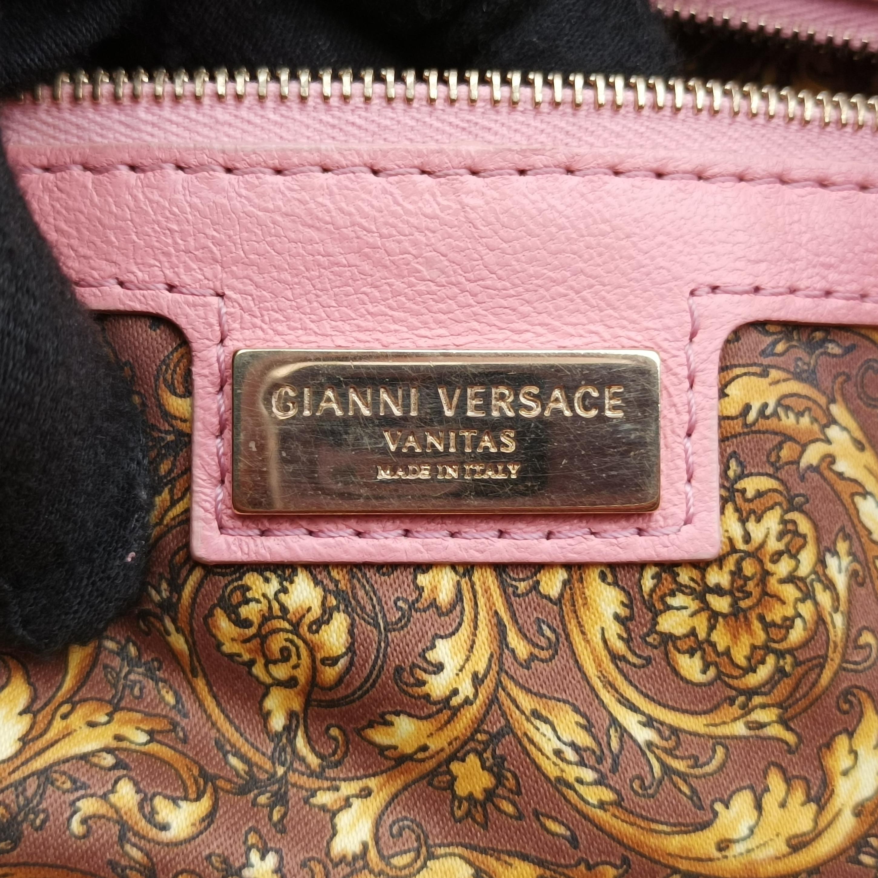 Medusa Demetra Vanitas Satchel Pink Leather メデューサ デメテル バニティ サッチェル ピンク レザー