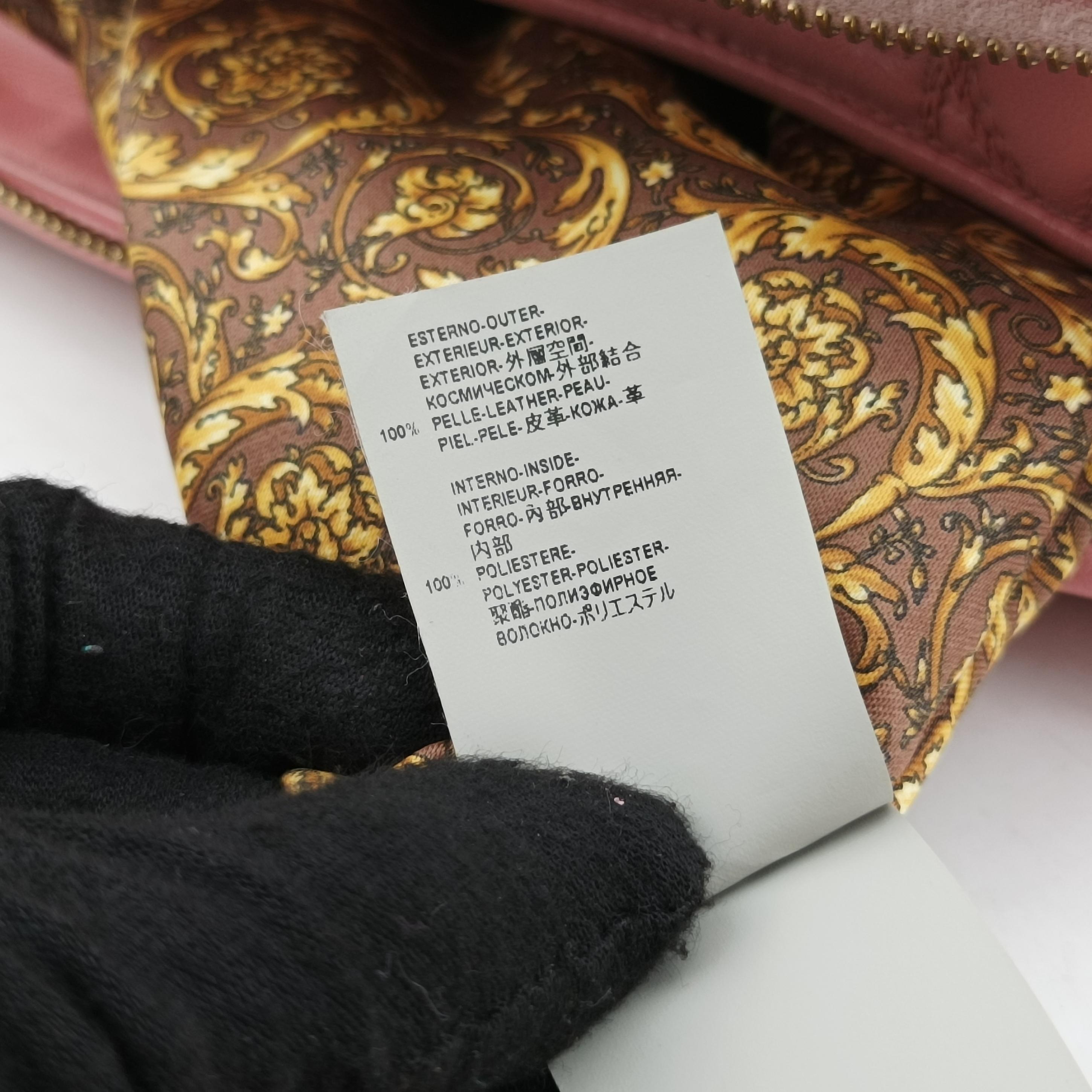 Medusa Demetra Vanitas Satchel Pink Leather メデューサ デメテル バニティ サッチェル ピンク レザー