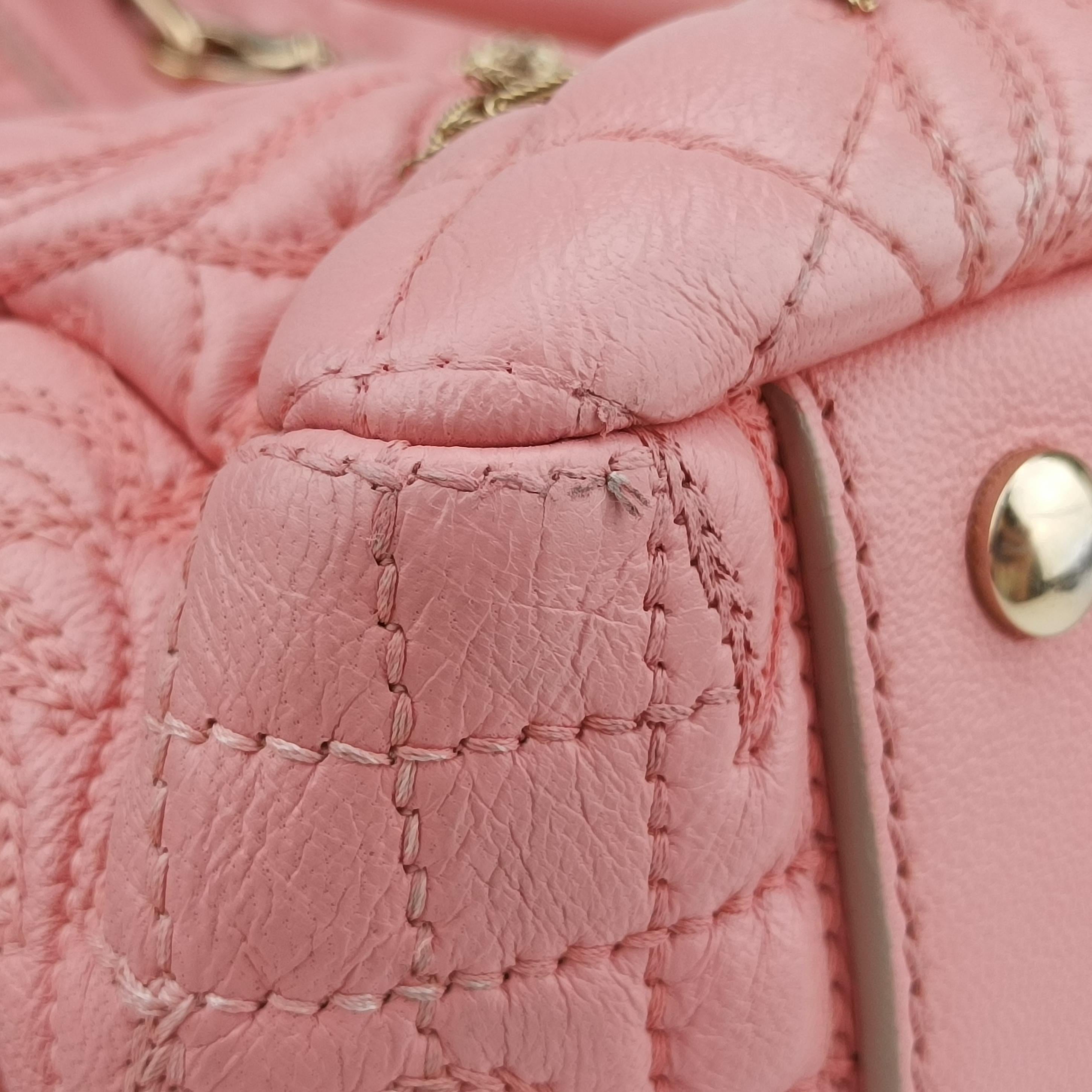 Medusa Demetra Vanitas Satchel Pink Leather メデューサ デメテル バニティ サッチェル ピンク レザー