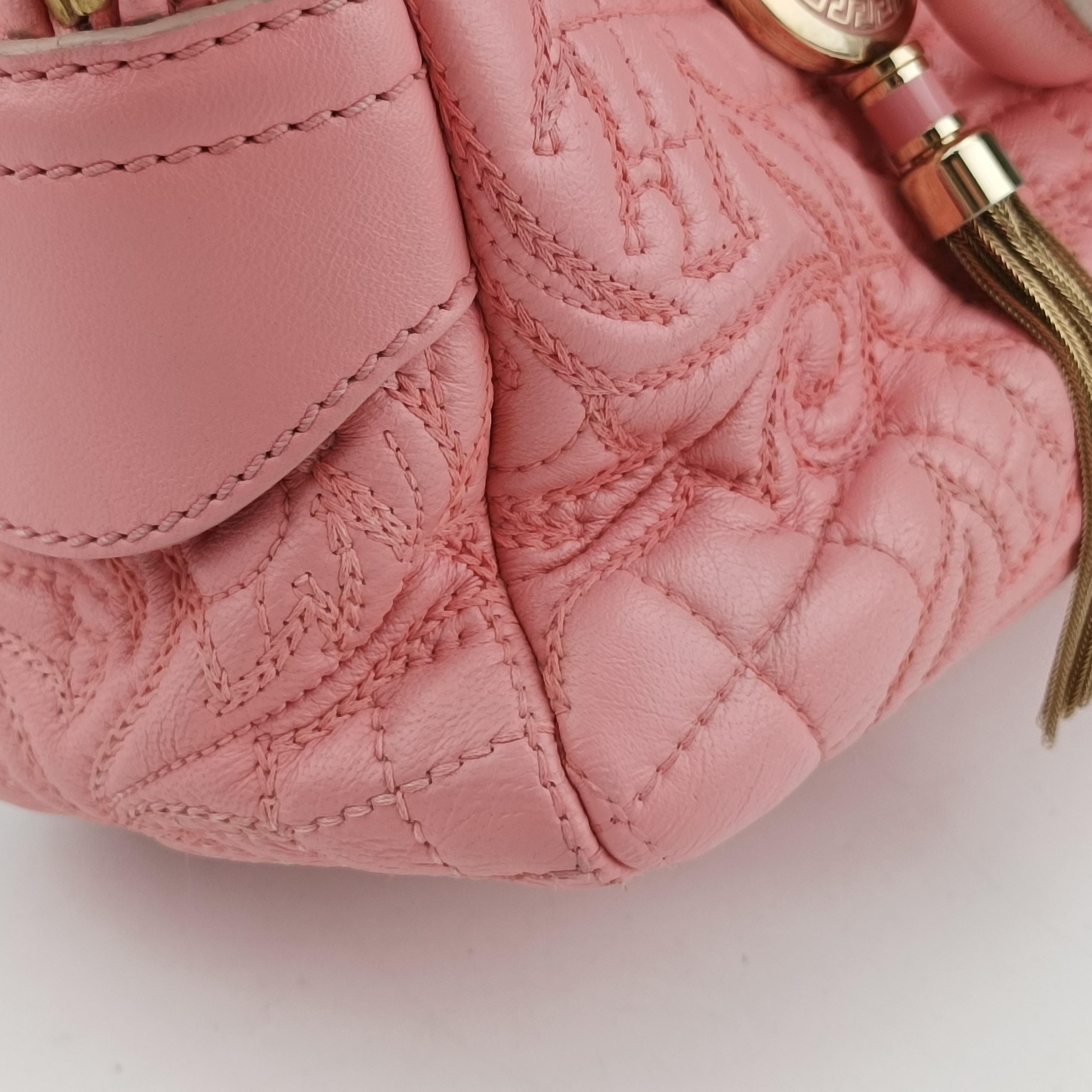 Medusa Demetra Vanitas Satchel Pink Leather メデューサ デメテル バニティ サッチェル ピンク レザー