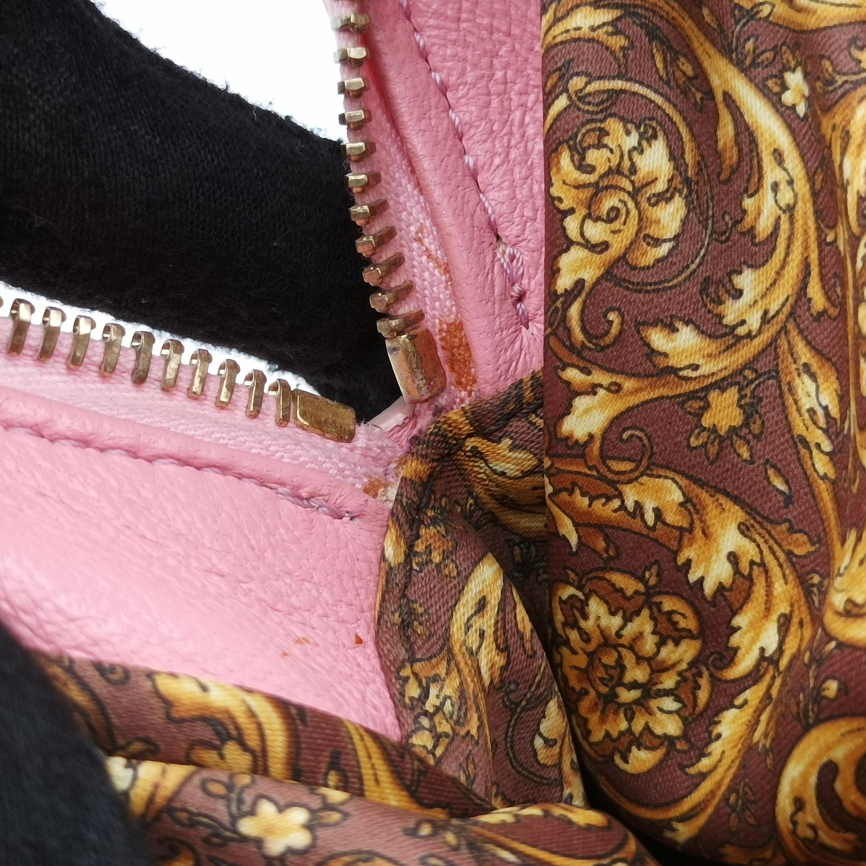 Medusa Demetra Vanitas Satchel Pink Leather メデューサ デメテル バニティ サッチェル ピンク レザー