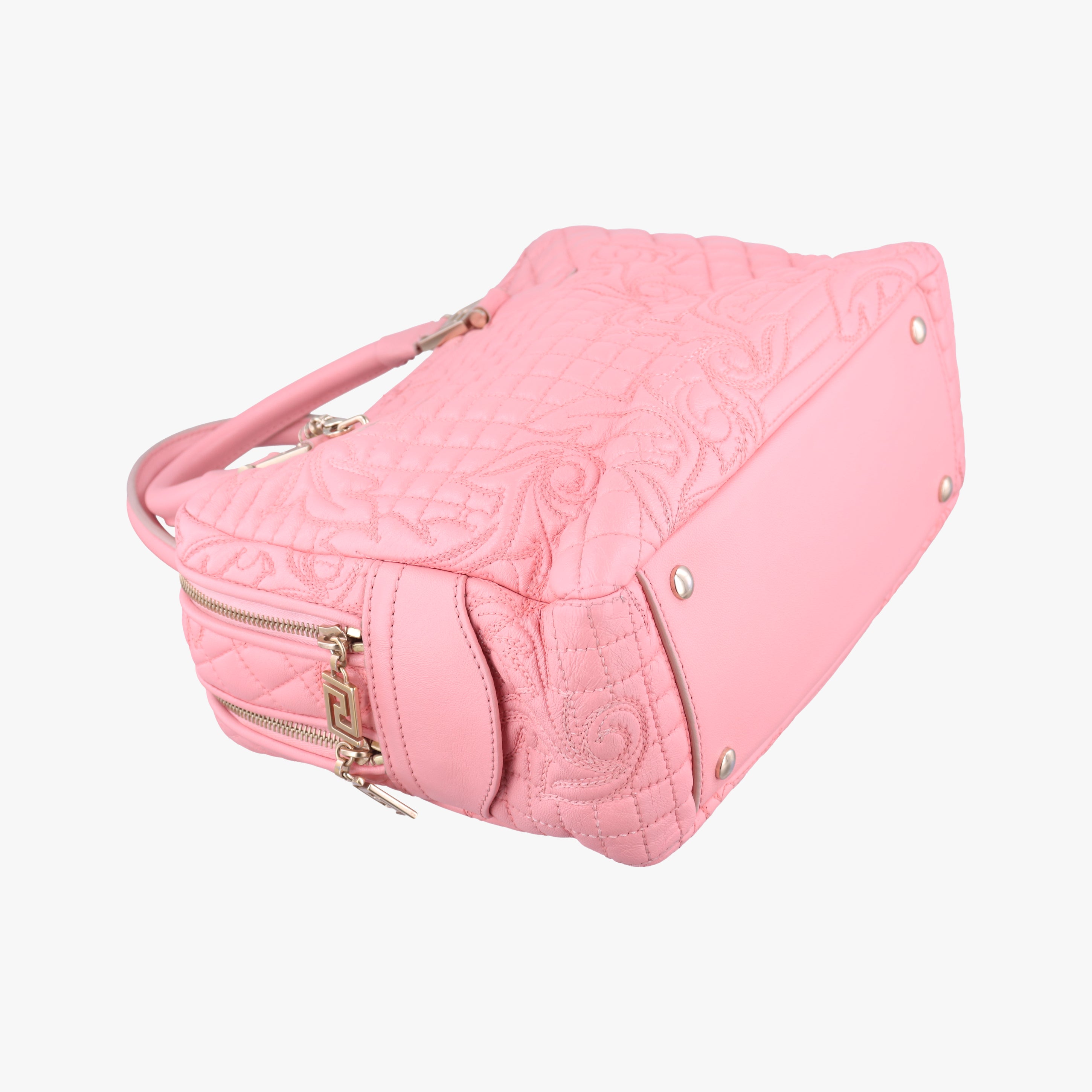 Medusa Demetra Vanitas Satchel Pink Leather メデューサ デメテル バニティ サッチェル ピンク レザー