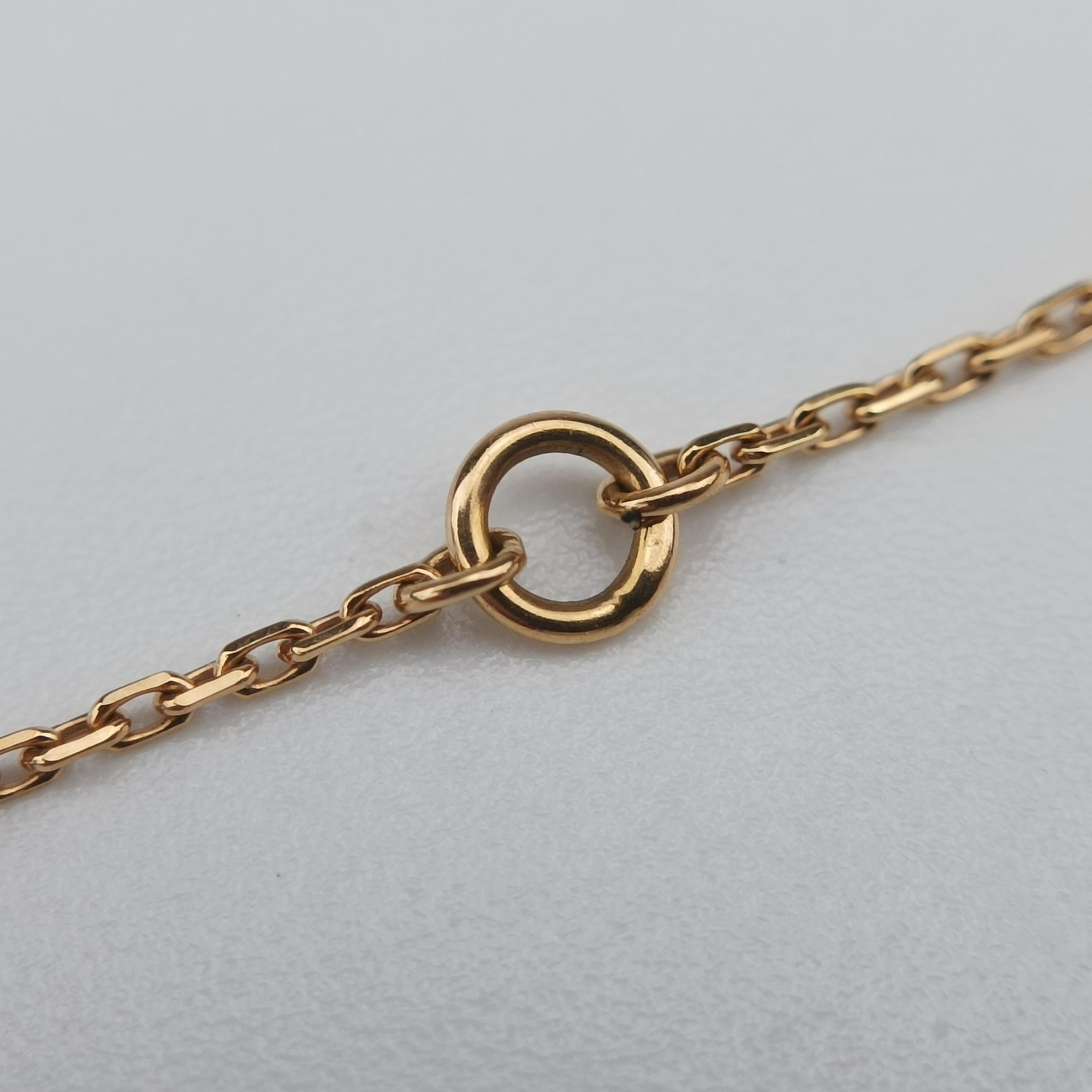 Sweet Alhambra Red×Rose Gold AU750 ARN59K00 JE424018スウィートアルハンブラ ホワイト×ローズゴールド AU750 ARN59K00 JE424018