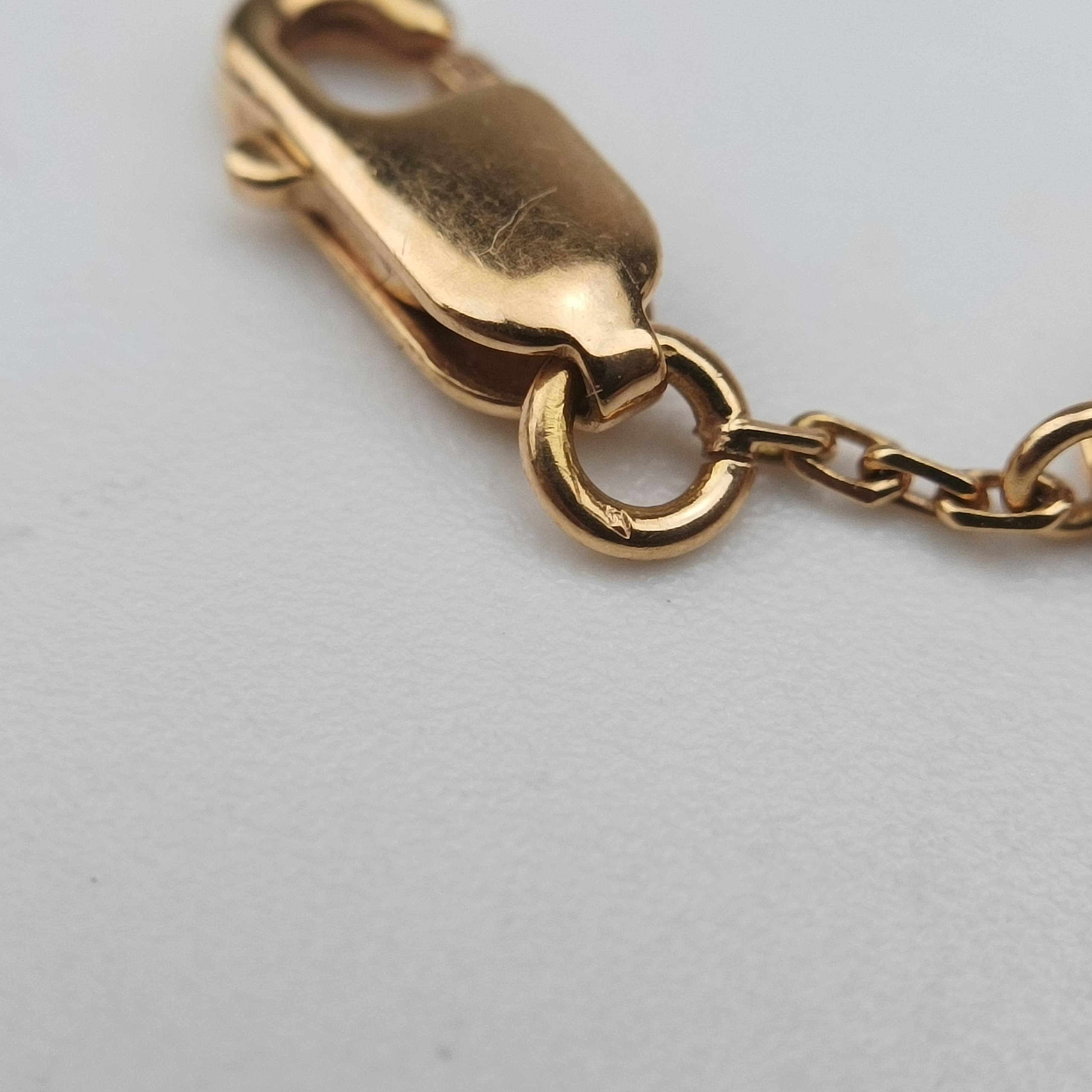 Sweet Alhambra Red×Rose Gold AU750 ARN59K00 JE424018スウィートアルハンブラ ホワイト×ローズゴールド AU750 ARN59K00 JE424018