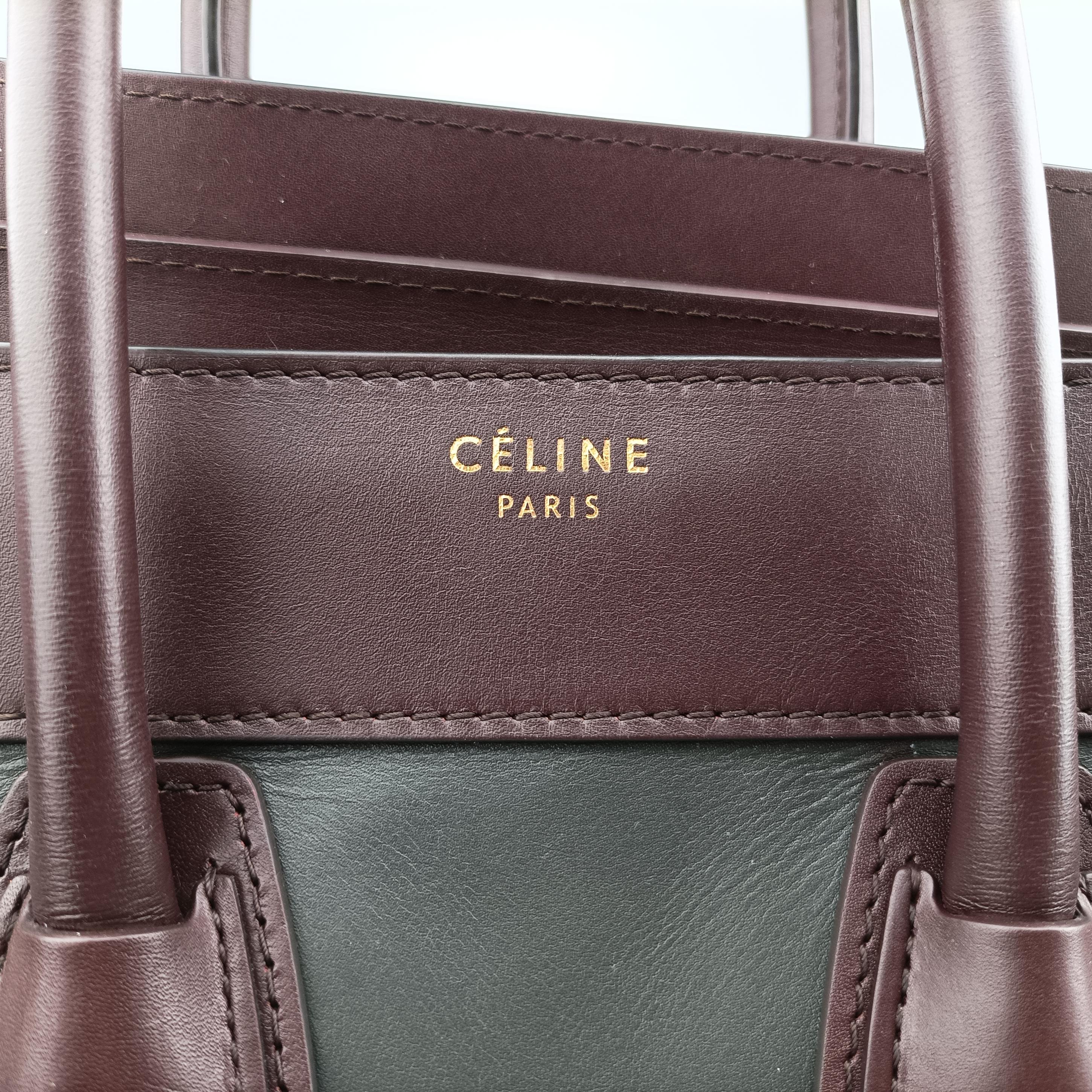 Luggage Micro shopper Green×burgundy×Black Leather×suede S-SA-0112 U-MM-0122ラゲージマイクロショッパー グリーン×ワインレッド×ブラック レザー×スエード S-SA-0112 U-MM-0122