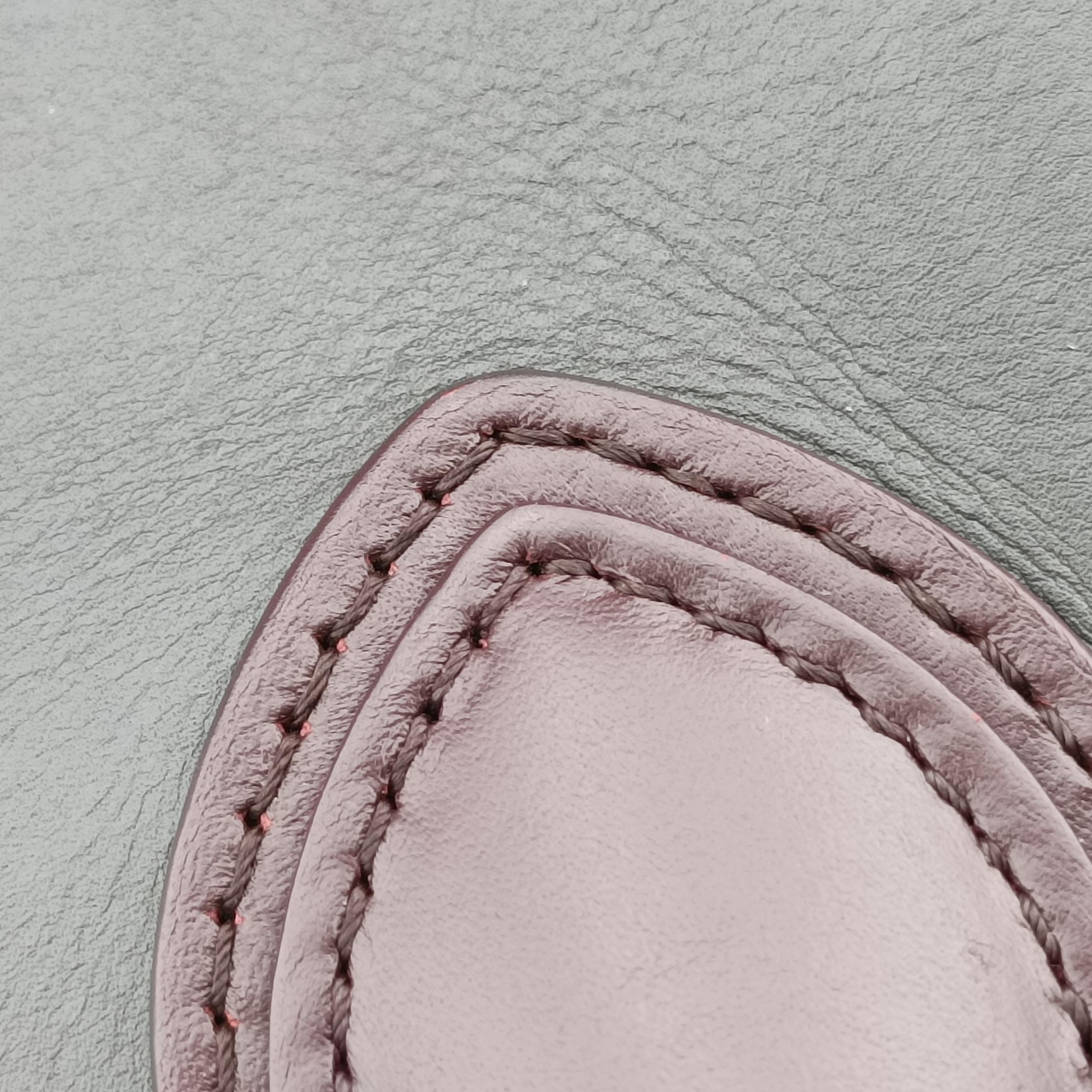 Luggage Micro shopper Green×burgundy×Black Leather×suede S-SA-0112 U-MM-0122ラゲージマイクロショッパー グリーン×ワインレッド×ブラック レザー×スエード S-SA-0112 U-MM-0122