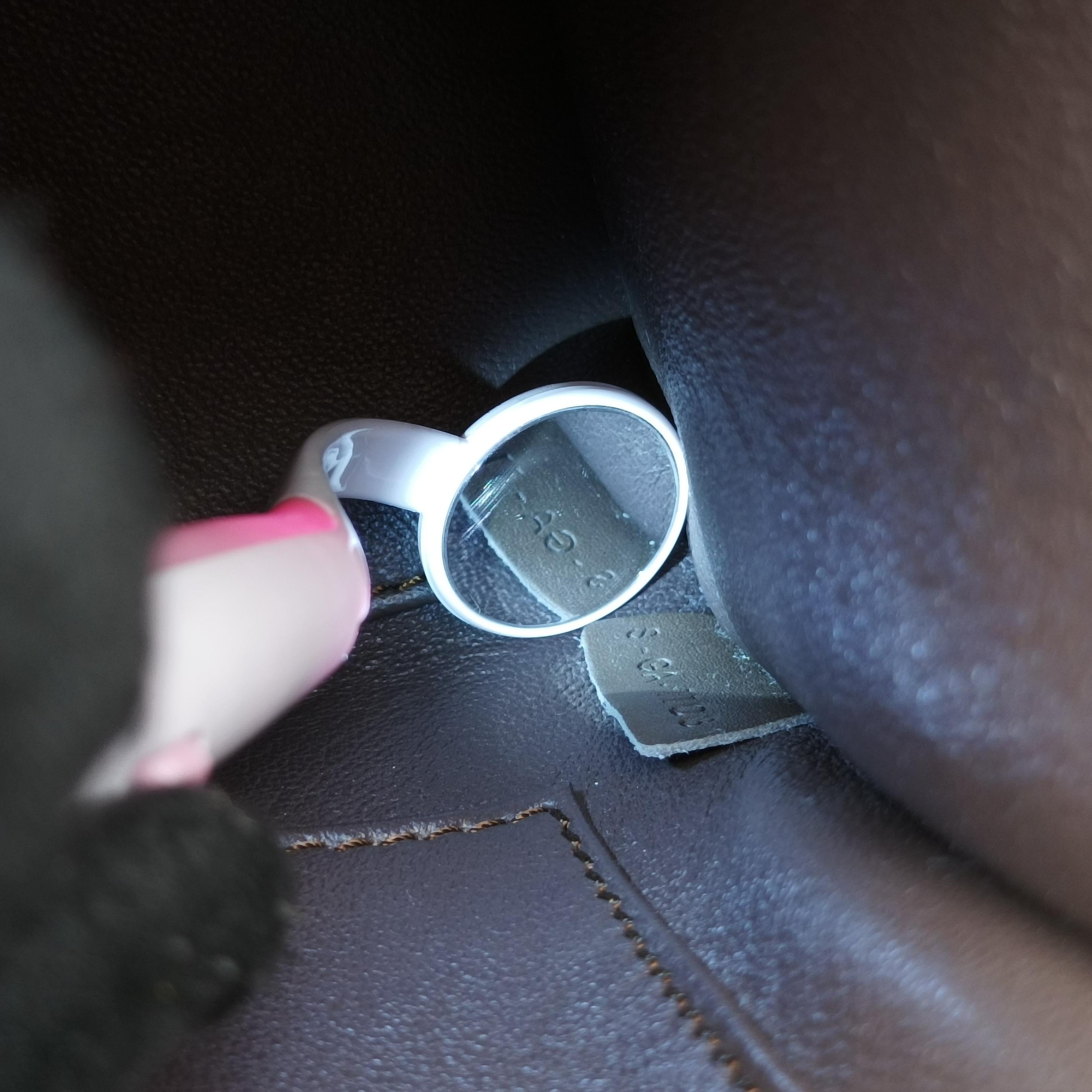 luggage nano shopper Blue×white×Brown snakeskin S-GA-1103ラゲージナノショッパー ブルー×ホワイト×ブラウン ヘビ革 S-GA-1103