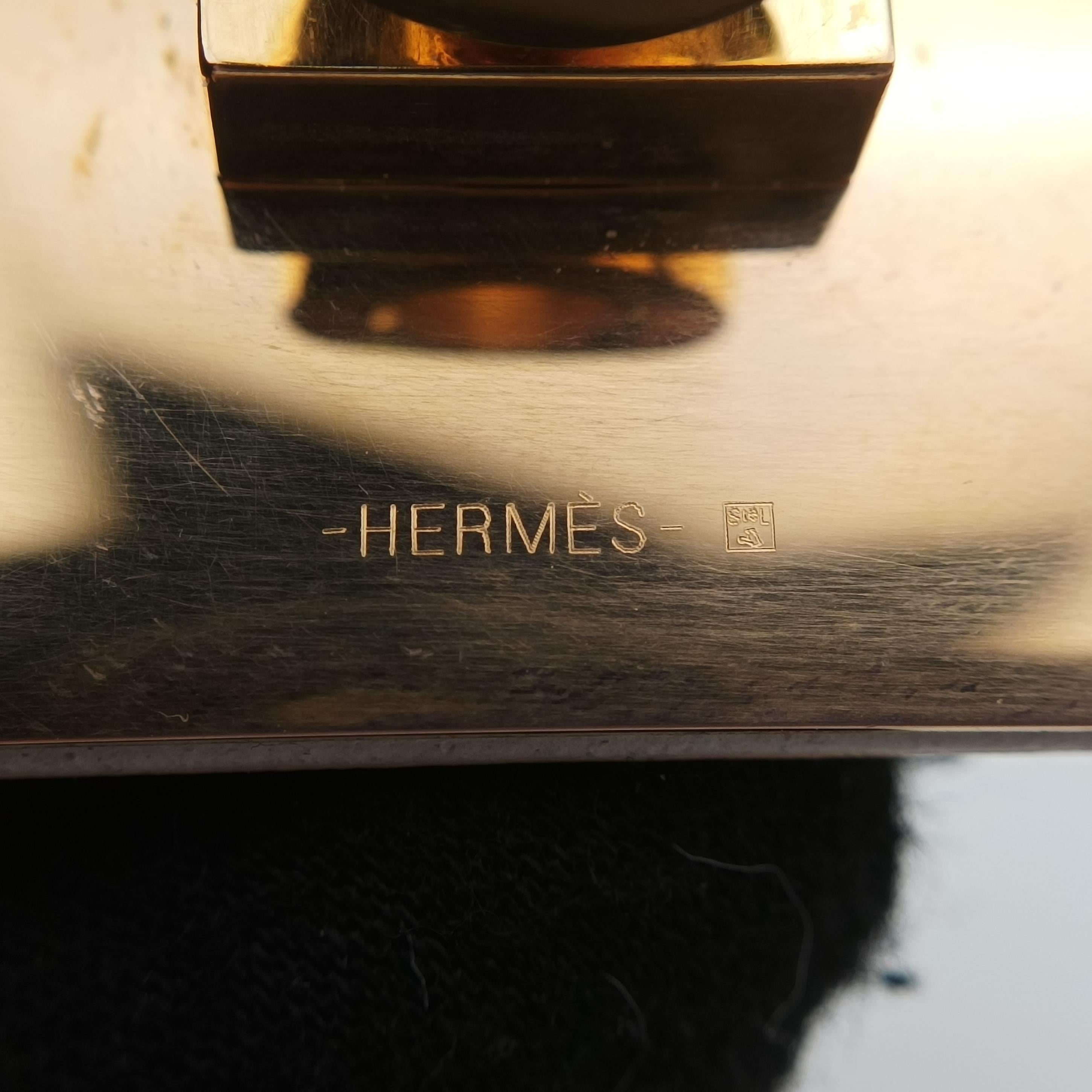 Kelly Style Lock White×golden Leather X MZ 500 MS T1ケリー スタイル ロック ホワイト×ゴールド レザー X MZ 500 MS T1