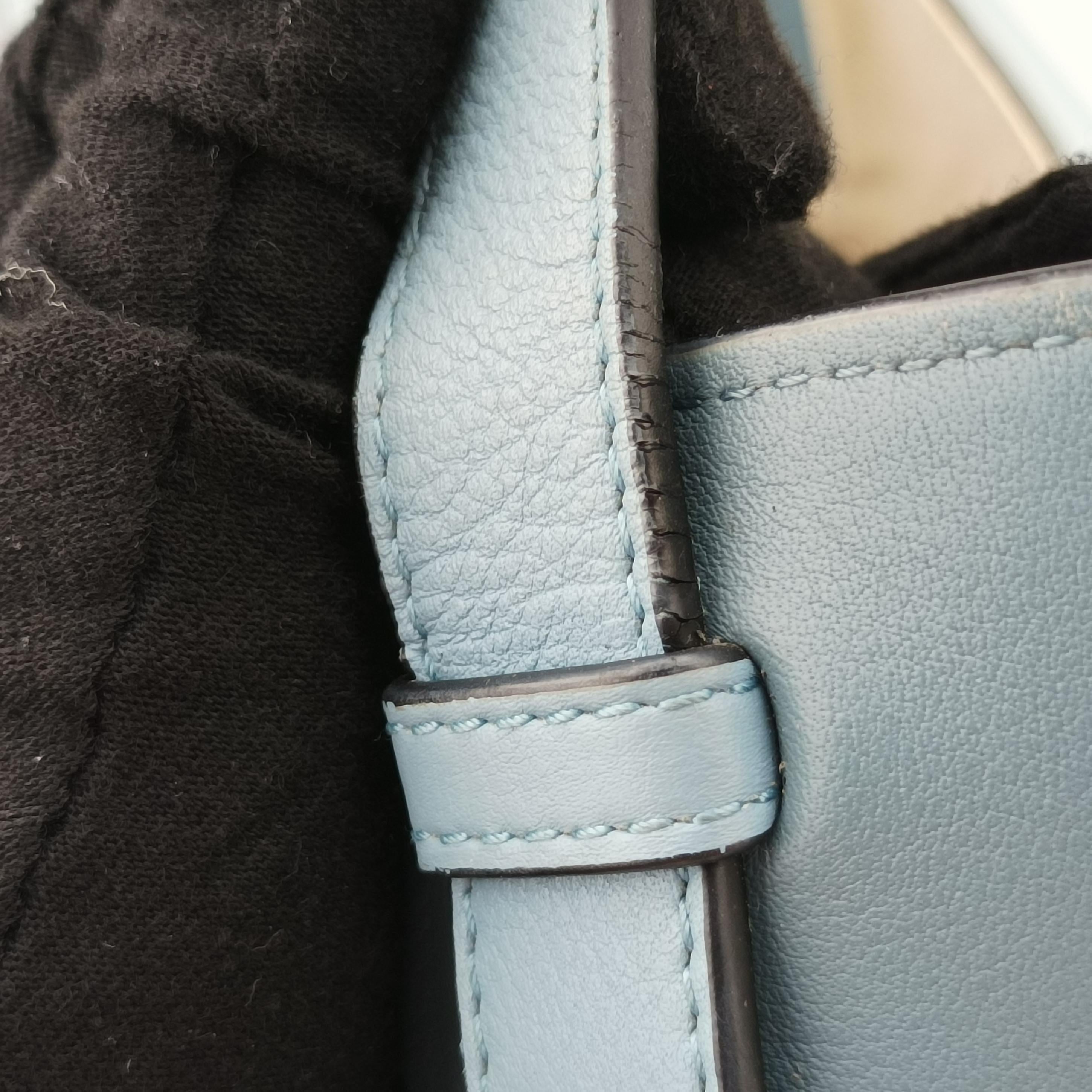 hammock Blue x Light Blue leather 06 17 09ハンモック ブルー×ライトブルー レザー 06 17 09
