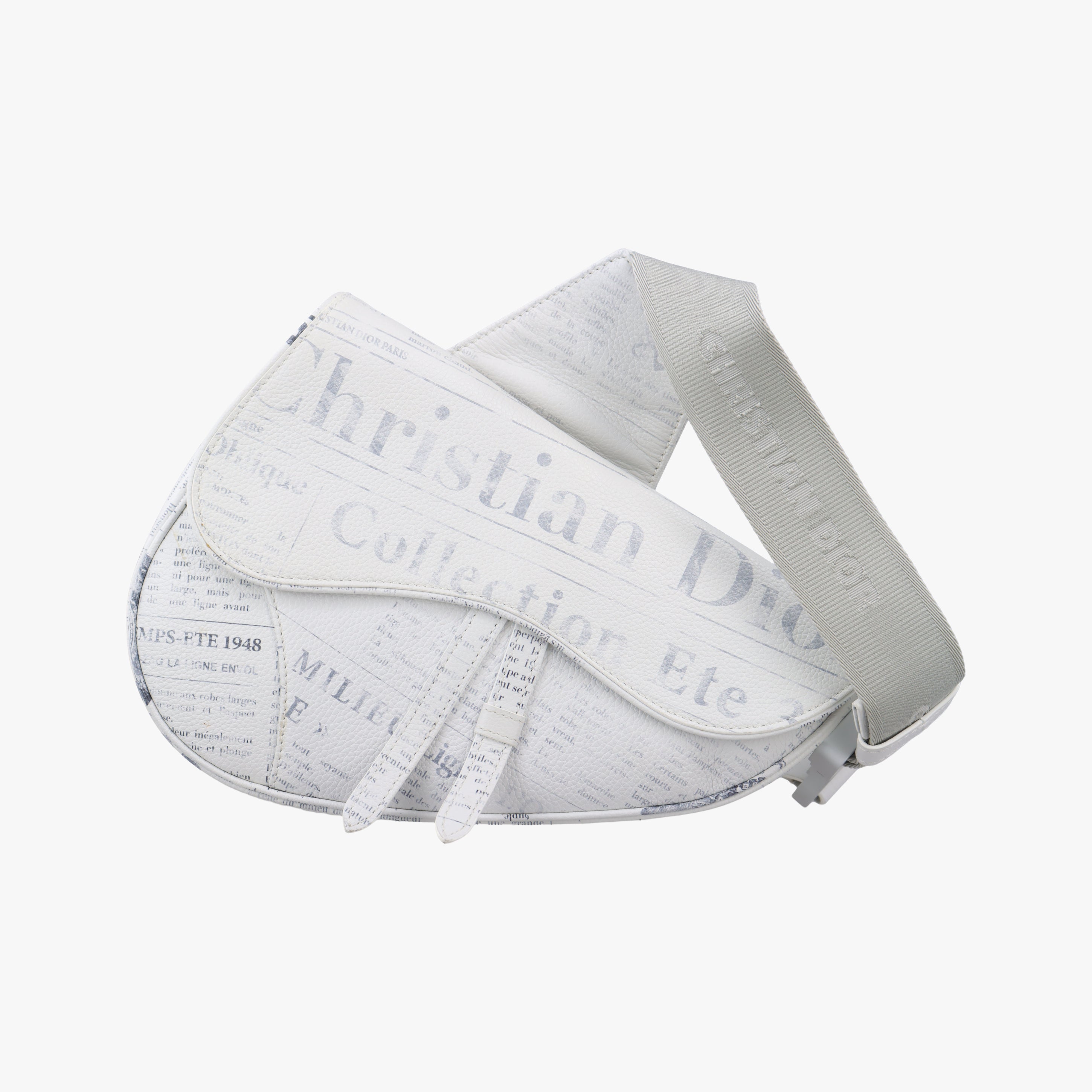 Saddle White Leather 06-BO-1119サドル ホワイト レザー 06-BO-1119
