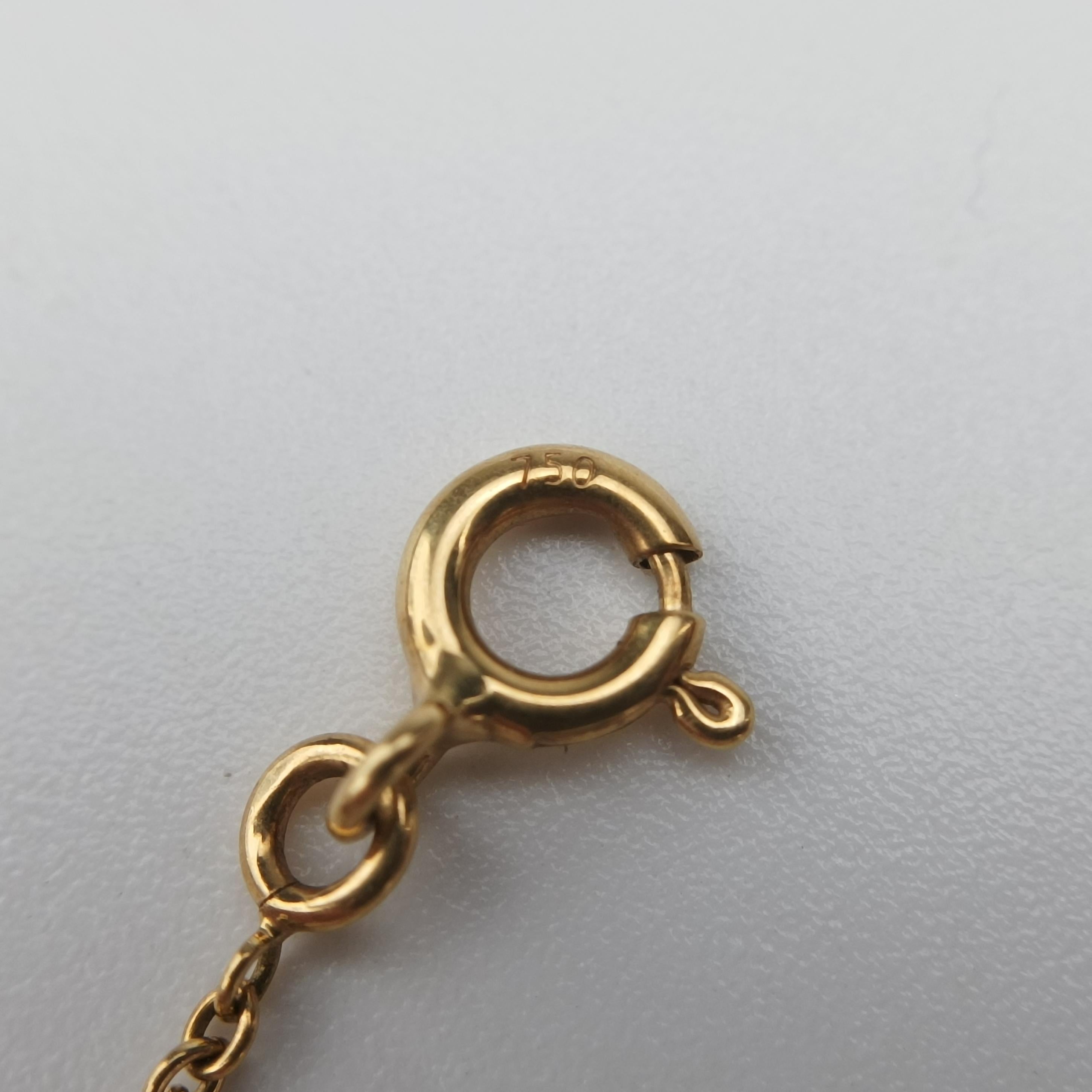 Rose des Vents medallion White x Rose Gold AU750 152658ローズデヴァン メダリオン ホワイト×ローズゴールド AU750 152658