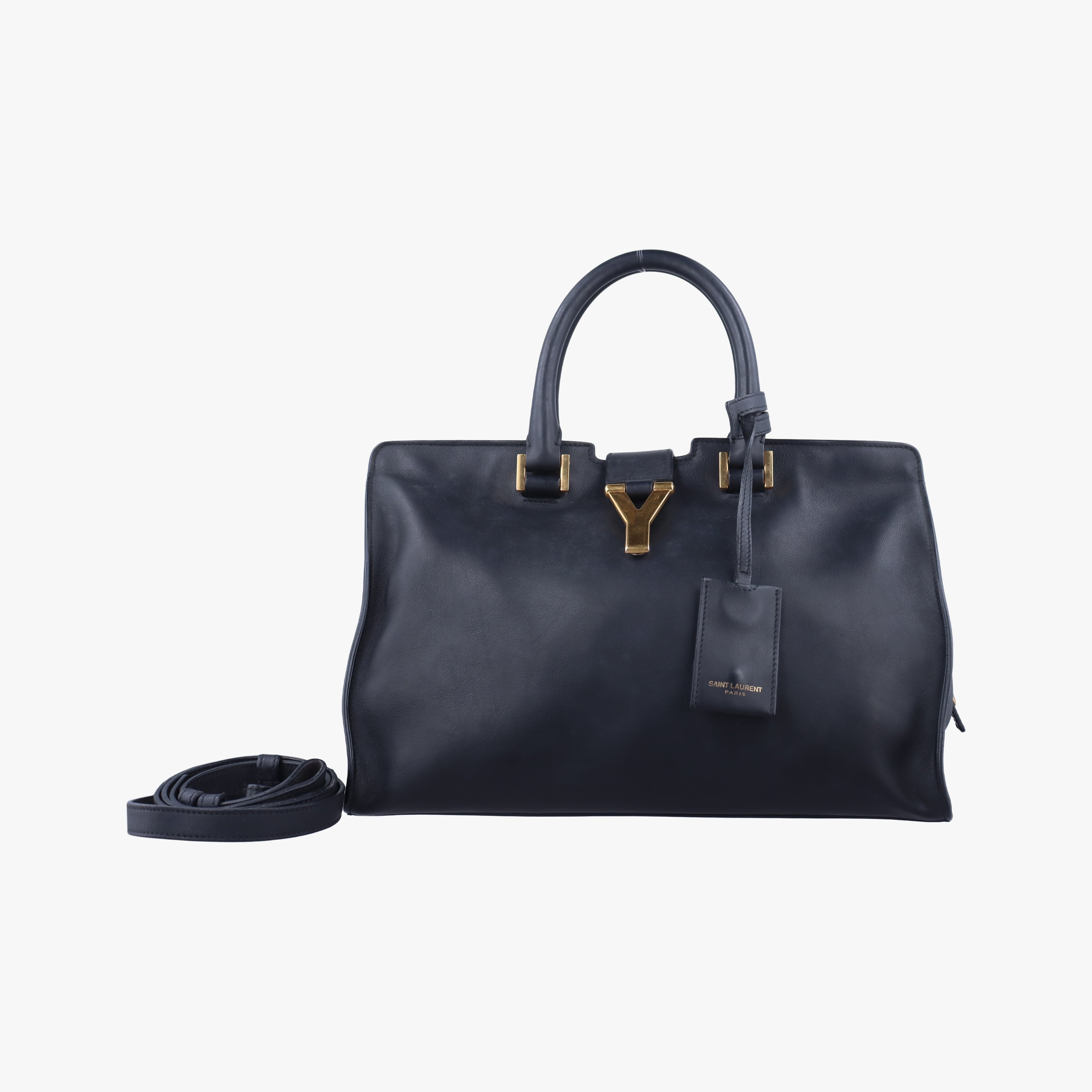 Y Ligne Petit Cabas Black Leather 311210 PMR311210.0913Yライン プチカバス ブラック レザー 311210 PMR311210.0913