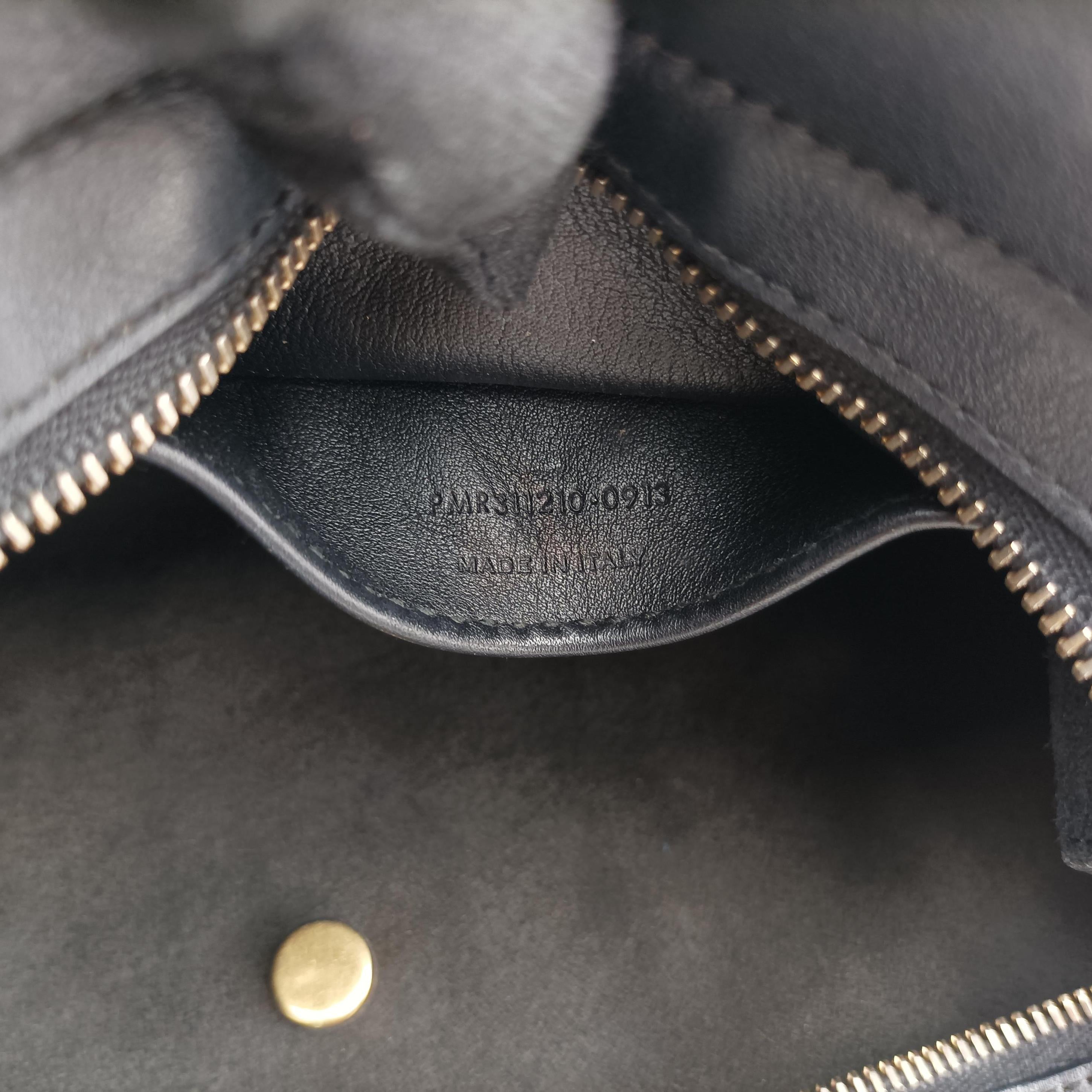 Y Ligne Petit Cabas Black Leather 311210 PMR311210.0913Yライン プチカバス ブラック レザー 311210 PMR311210.0913