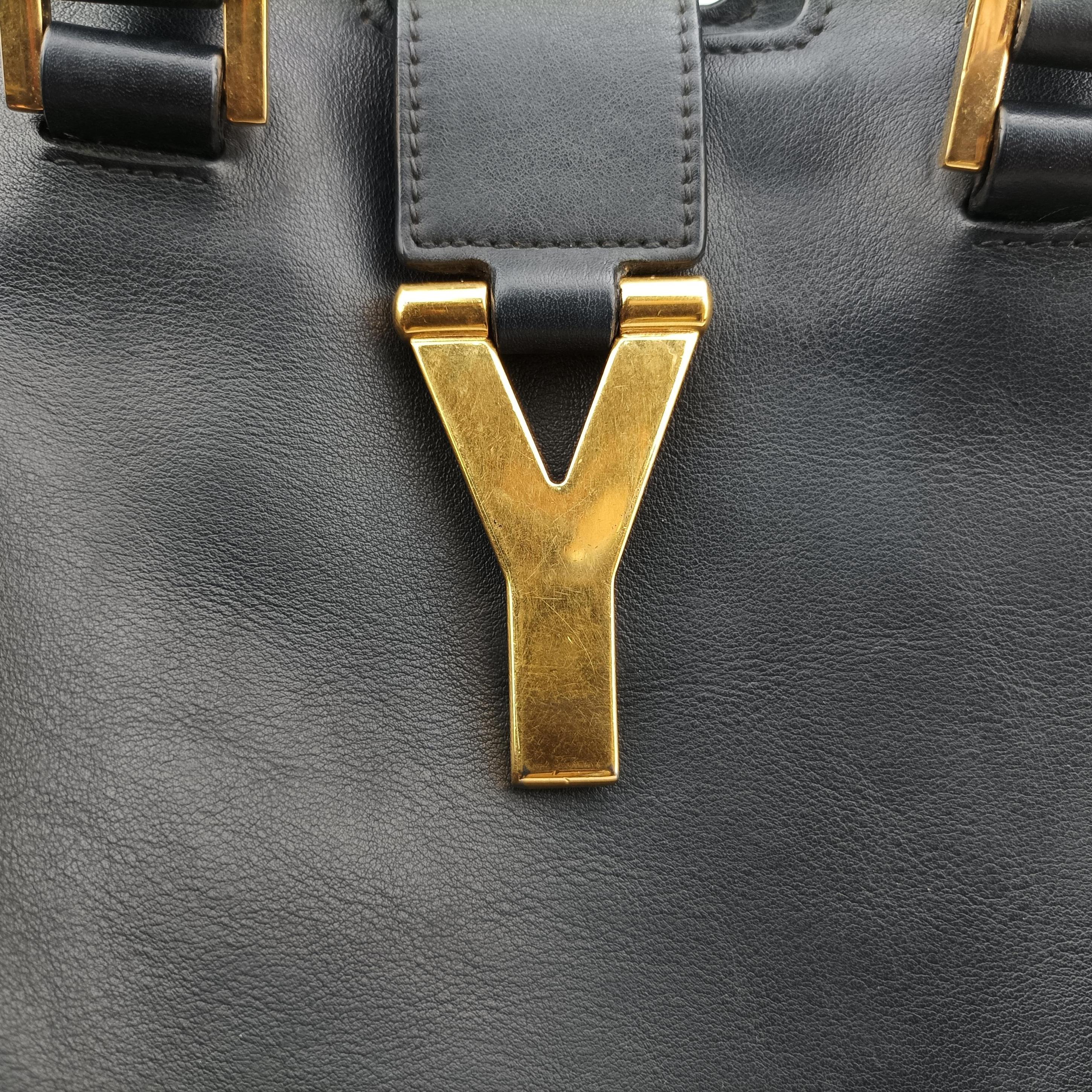 Y Ligne Petit Cabas Black Leather 311210 PMR311210.0913Yライン プチカバス ブラック レザー 311210 PMR311210.0913