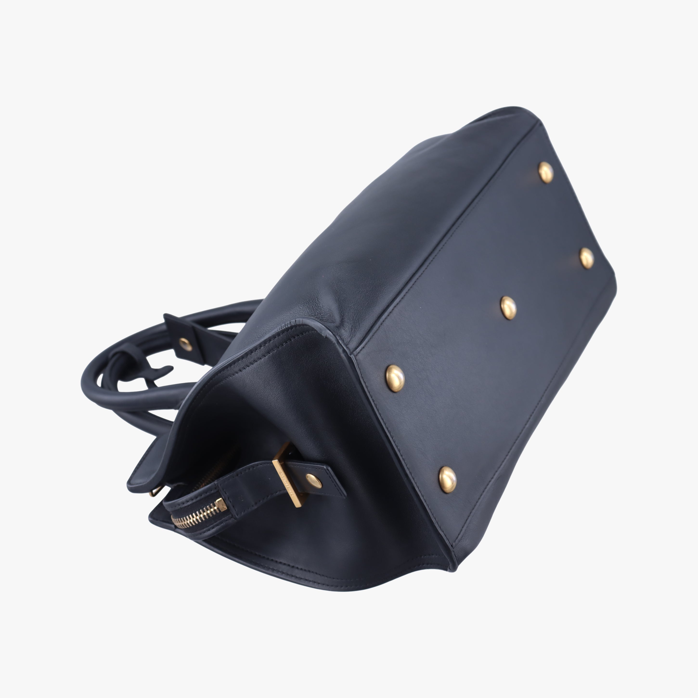 Y Ligne Petit Cabas Black Leather 311210 PMR311210.0913Yライン プチカバス ブラック レザー 311210 PMR311210.0913