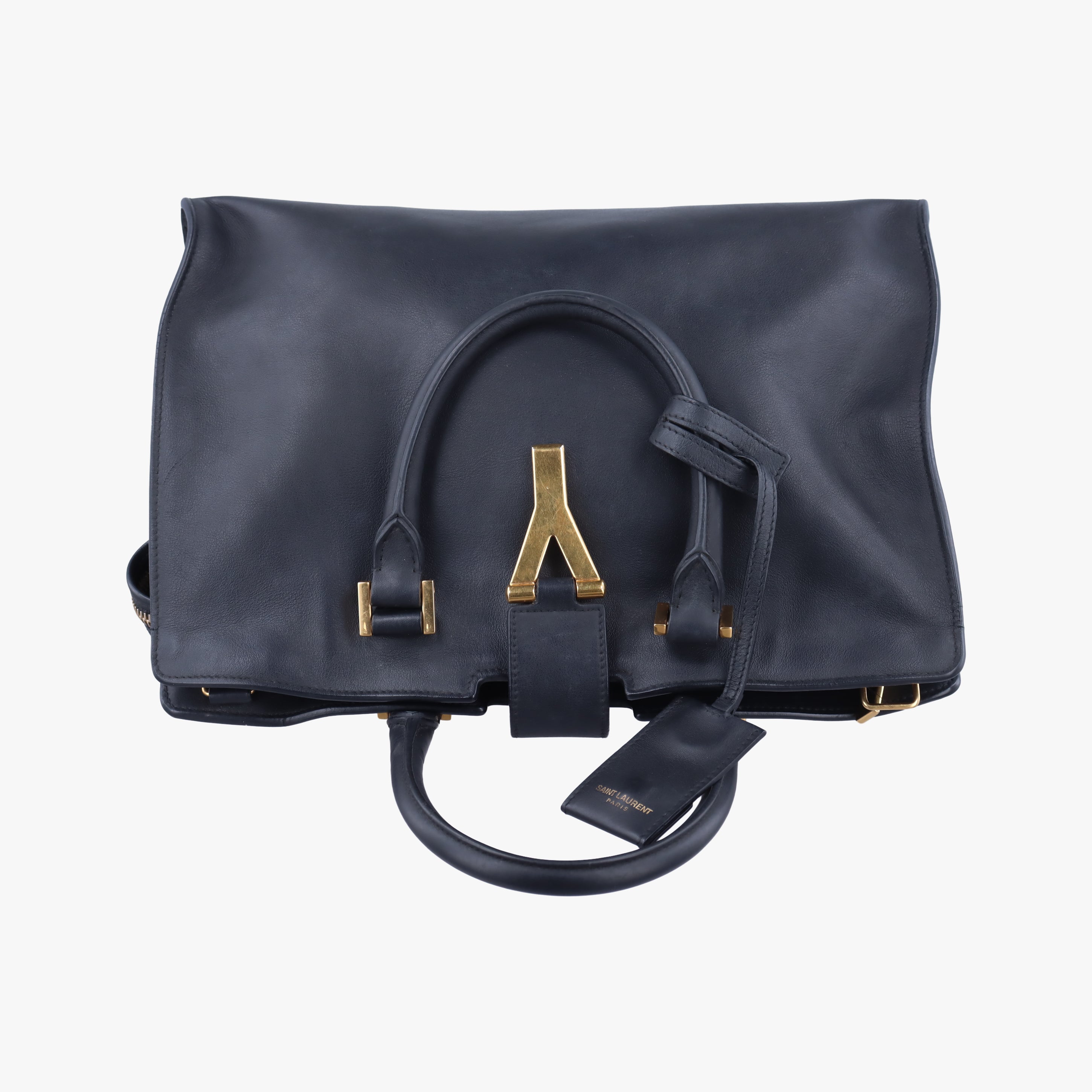 Y Ligne Petit Cabas Black Leather 311210 PMR311210.0913Yライン プチカバス ブラック レザー 311210 PMR311210.0913