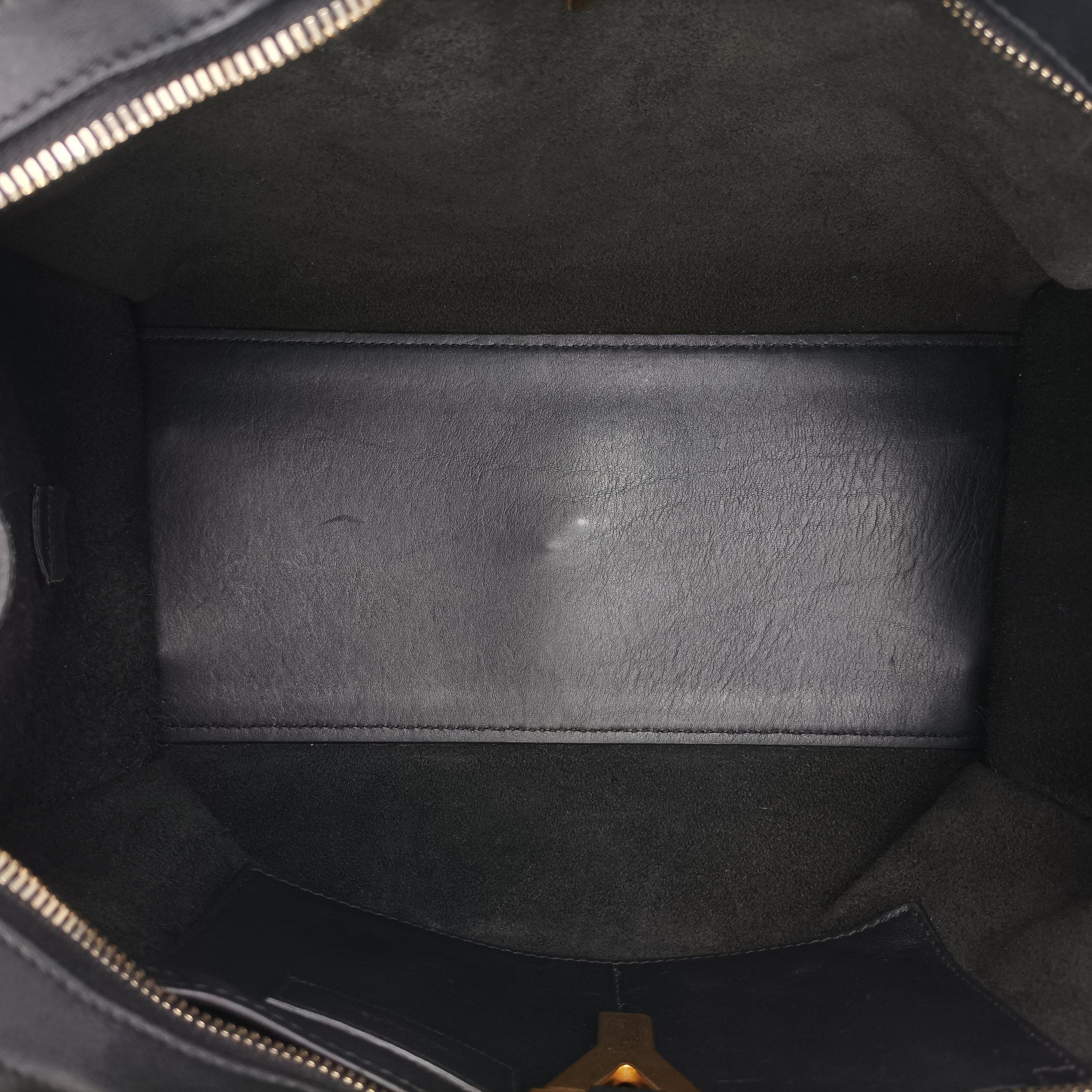 Y Ligne Petit Cabas Black Leather 311210 PMR311210.0913Yライン プチカバス ブラック レザー 311210 PMR311210.0913